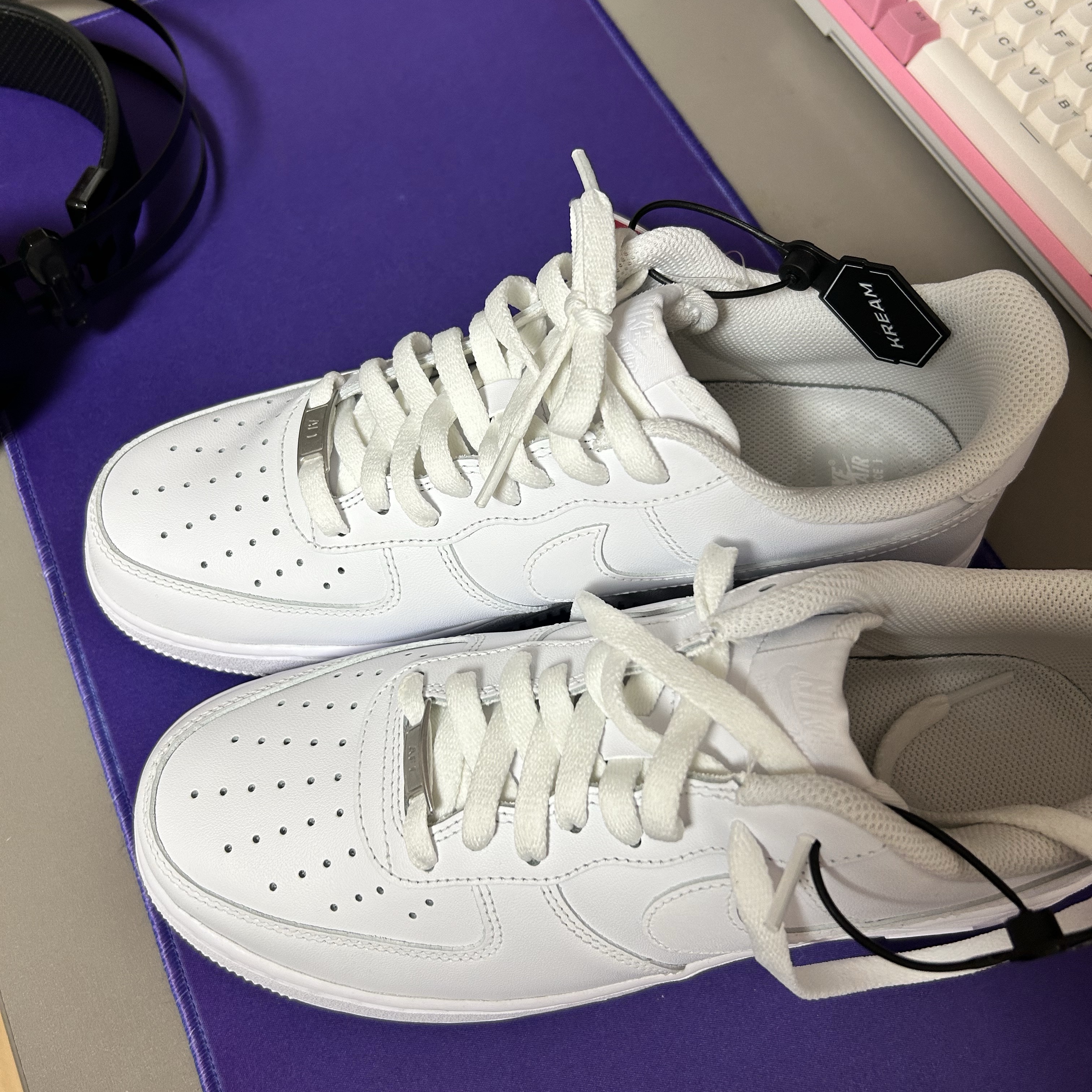 Nike Air Force 1 '07 Low White 착용 스타일 - 2