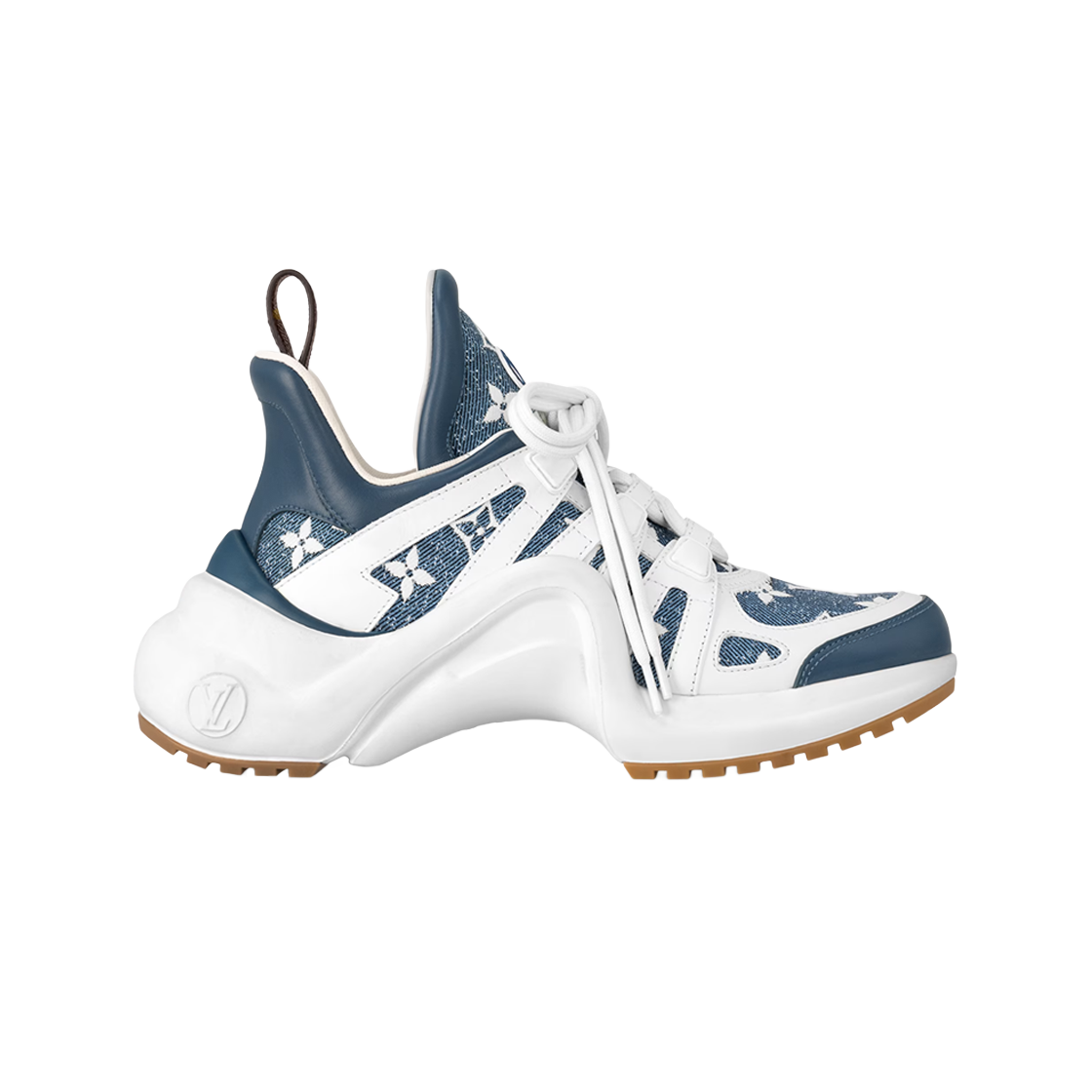 (W) 루이비통 LV 아치라이트 스니커즈 라이트 블루