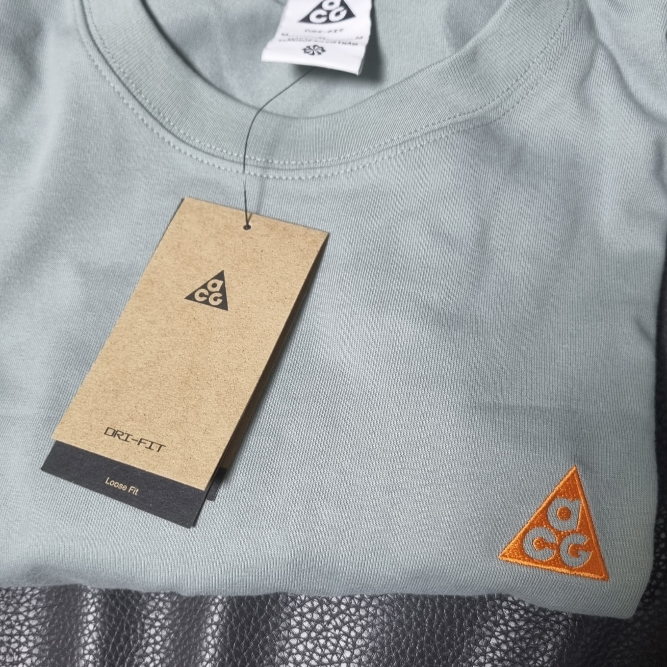 Nike ACG LBR T-Shirt Mica Green - US/EU 착용 스타일