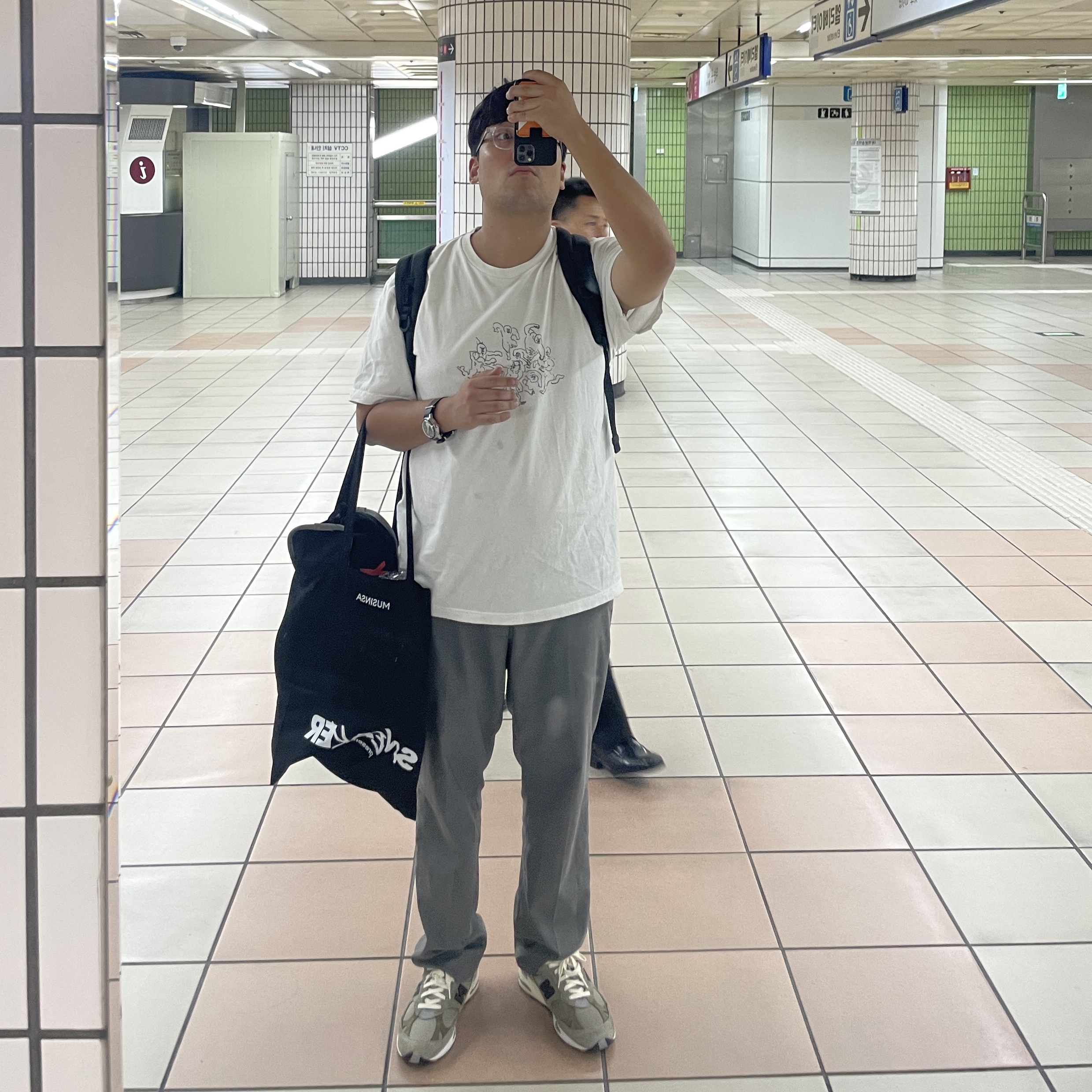 New Balance x JJJJound 991 Made in UK Grey 착용 스타일