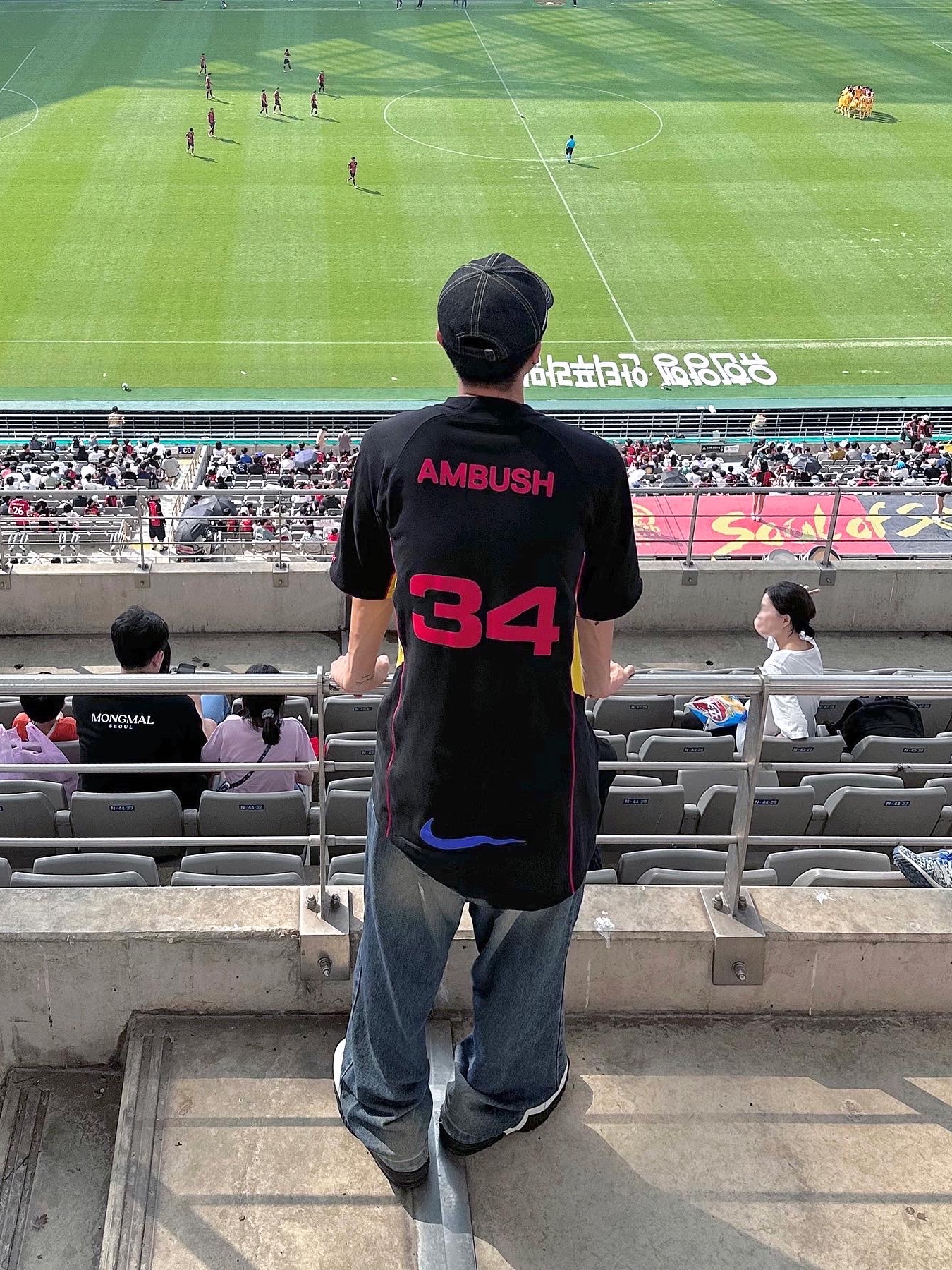 Nike x Ambush Jersey Top Black - Asia, Nike x Ambush Air Adjust Force SP Summit White and Black 착용 스타일 - 1