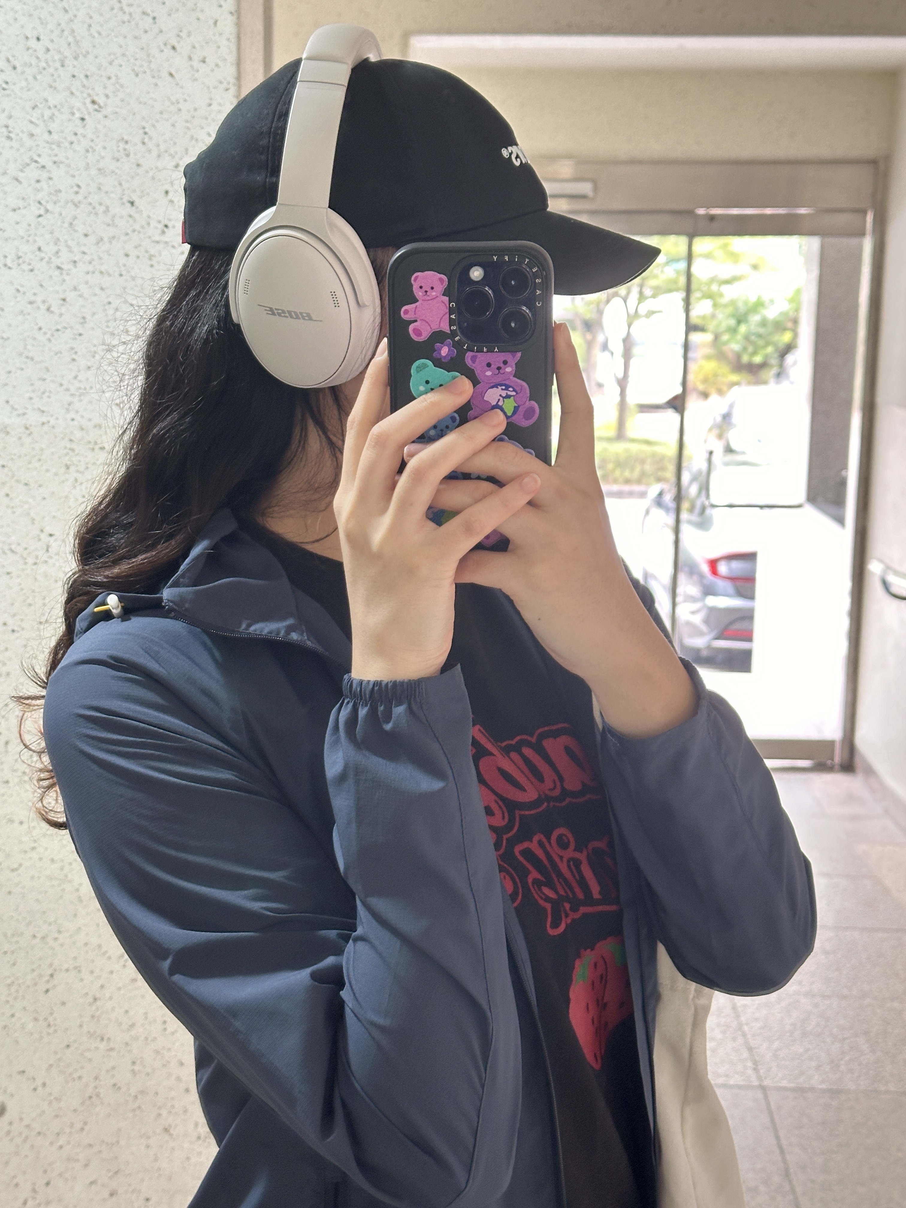 BOSE QC45 White Smoke (Korean Ver.) 착용 스타일
