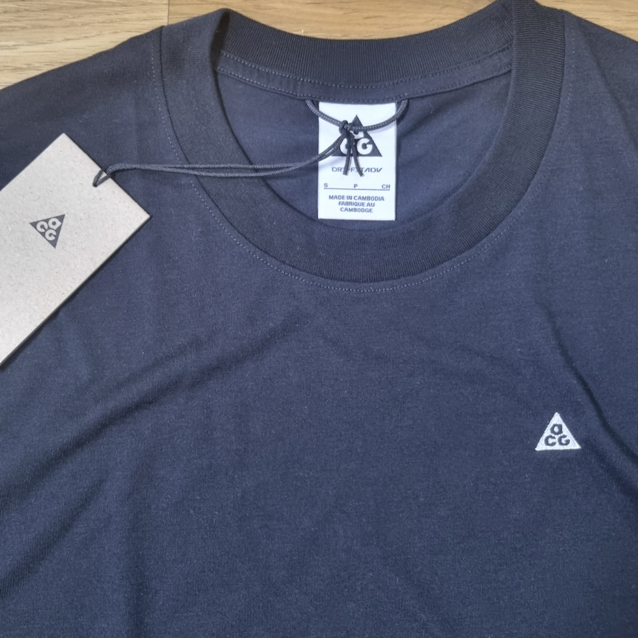 Nike Dri-Fit ACG Goat Rocks Long Sleeve T-Shirt Black - US/EU 착용 스타일 - 2