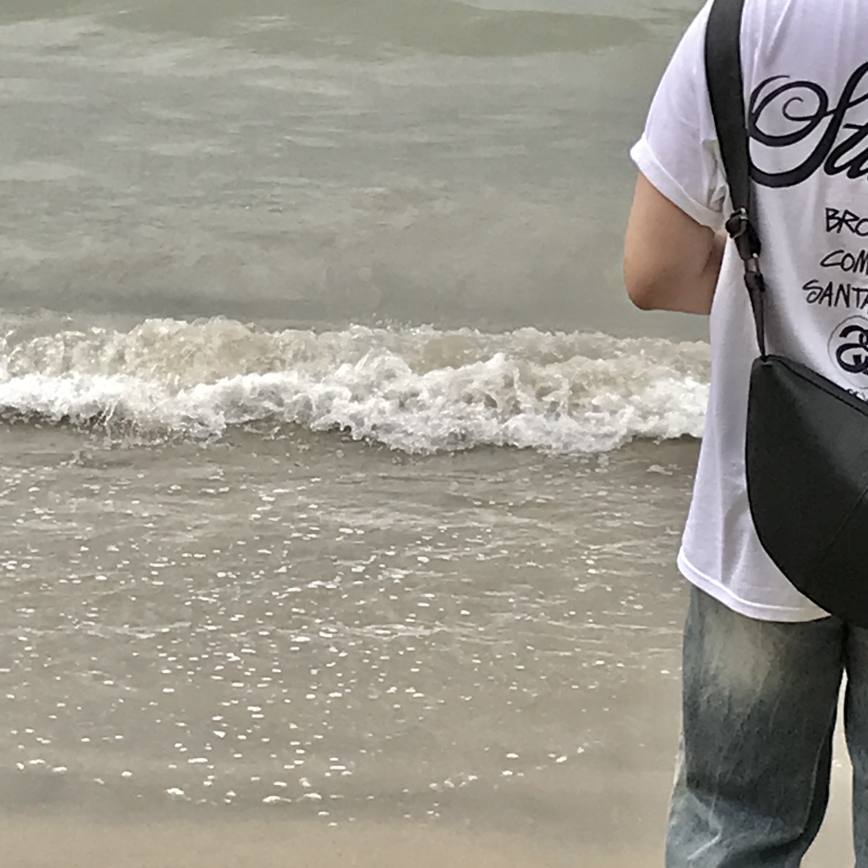 Stussy World Tour T-Shirt White 2023 착용 스타일