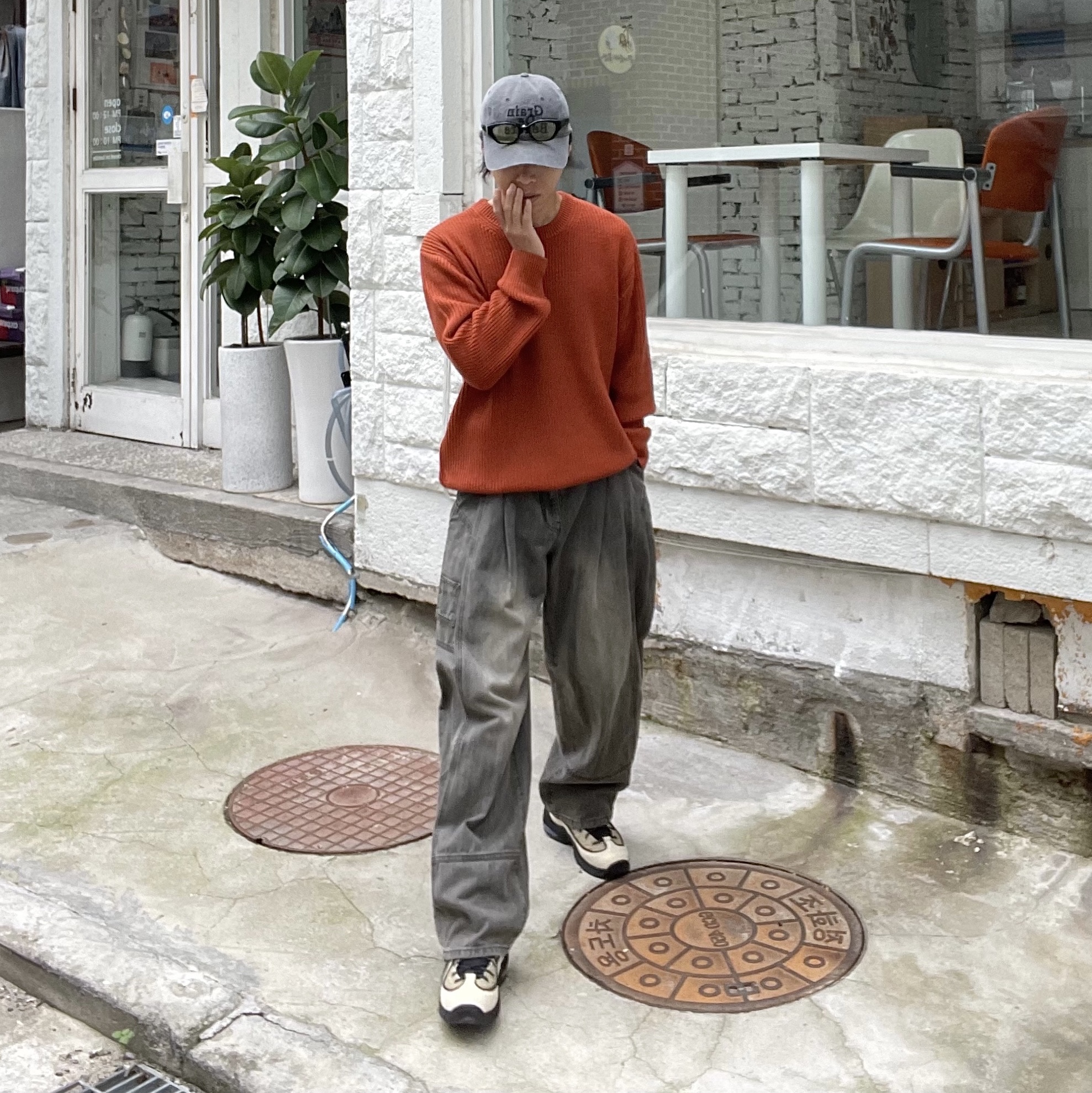 Nike x Stussy Air Penny II Rattan and Limestone 착용 스타일 - 3