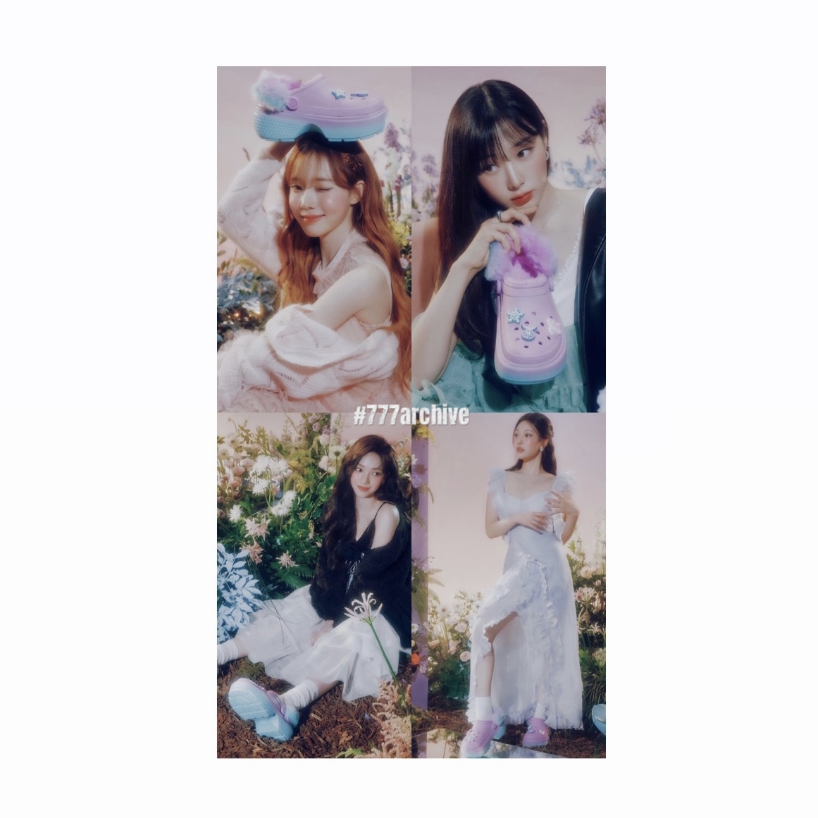 Crocs x Aespa Stomp Lined Clog Multi 착용 스타일 - 1