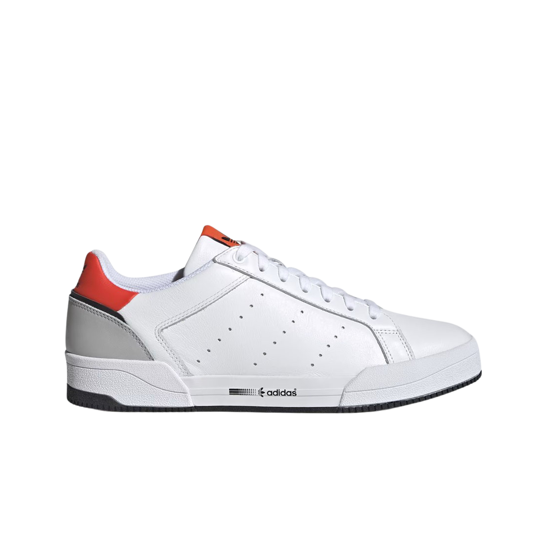 아디다스 코트 토리노 클라우드 화이트 세미 솔라 레드(Adidas Court Tourino Cloud White Semi Solar Red) - 1
