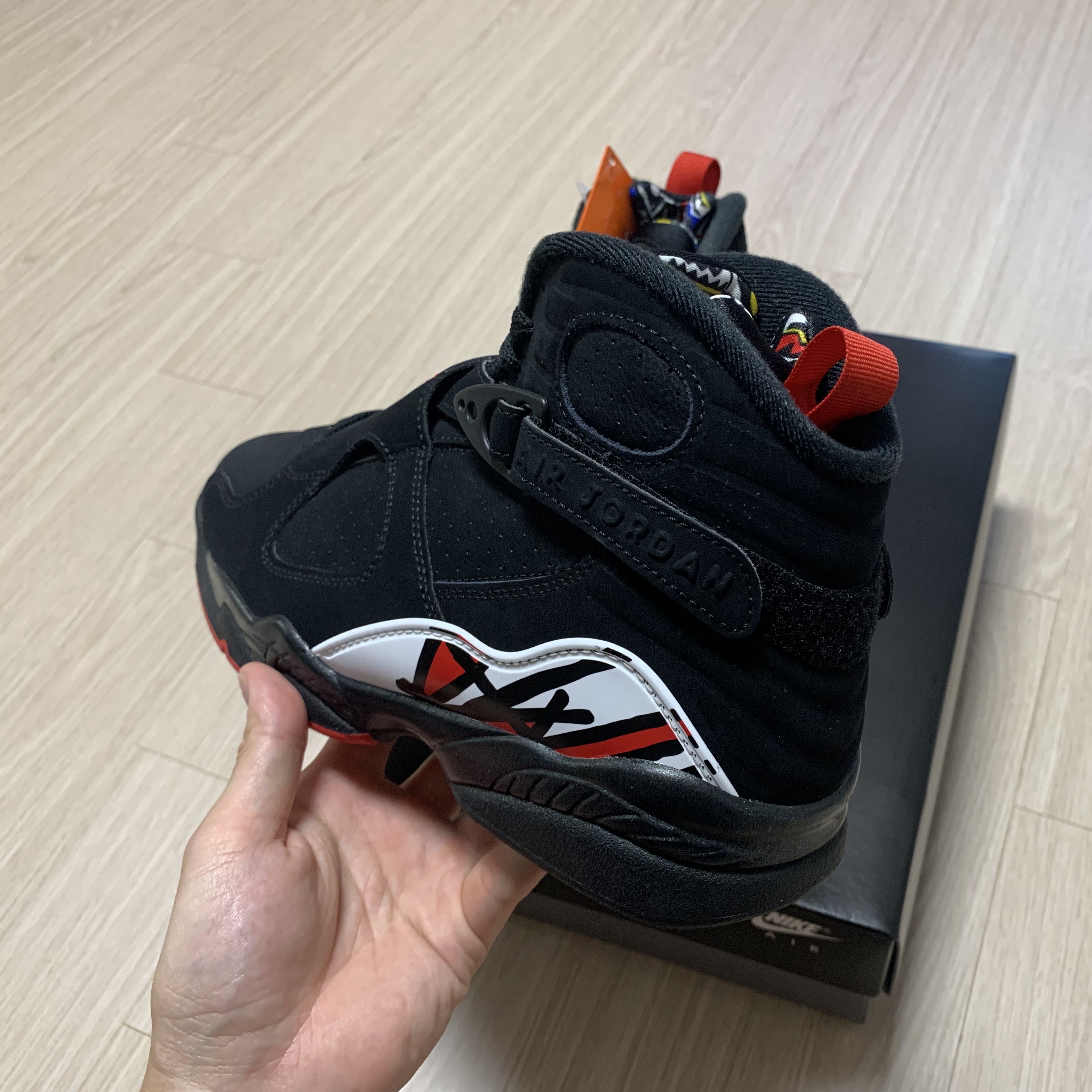 Jordan 8 Retro Playoffs 2023 착용 스타일 - 4