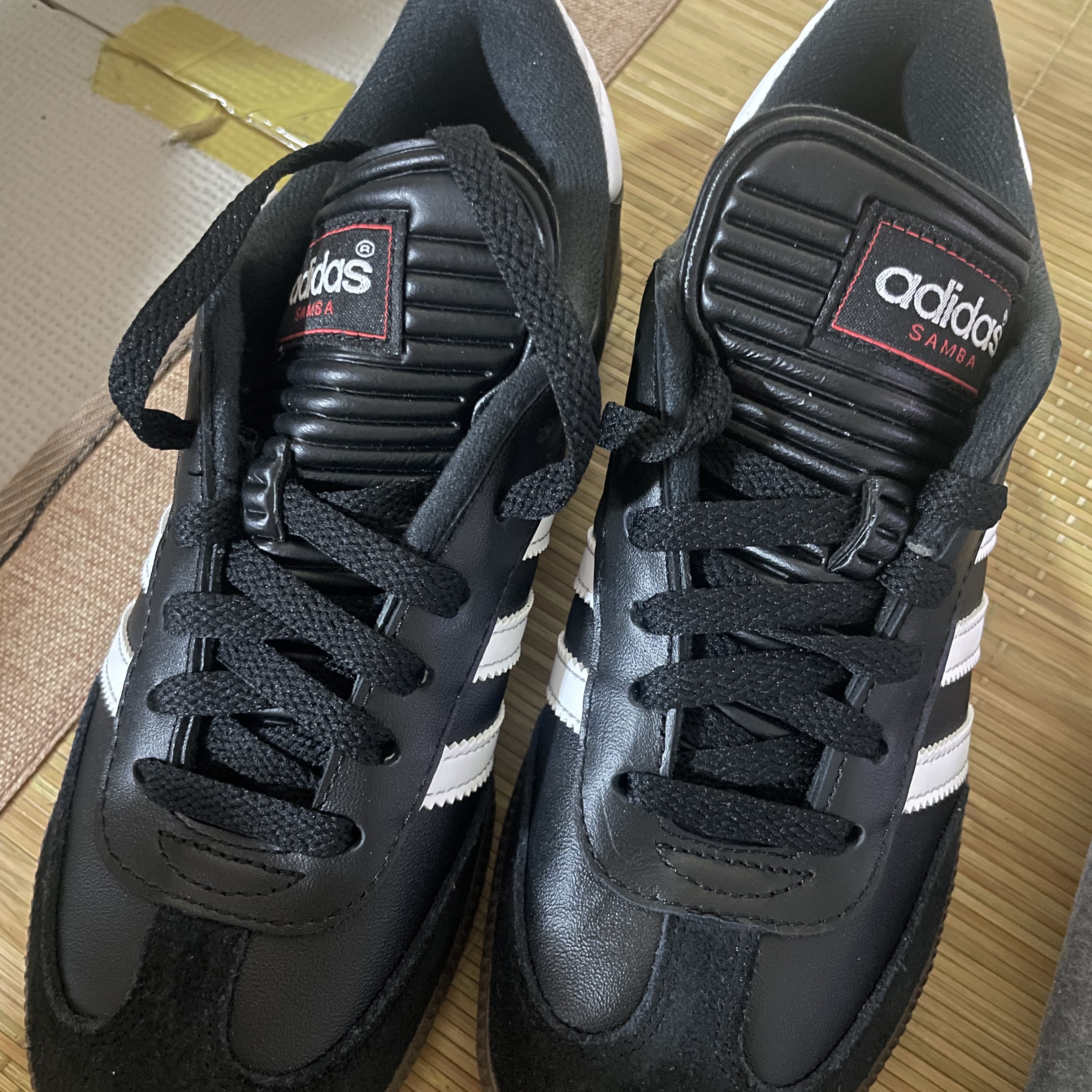 (J) Adidas Samba Classic Core Black 착용 스타일