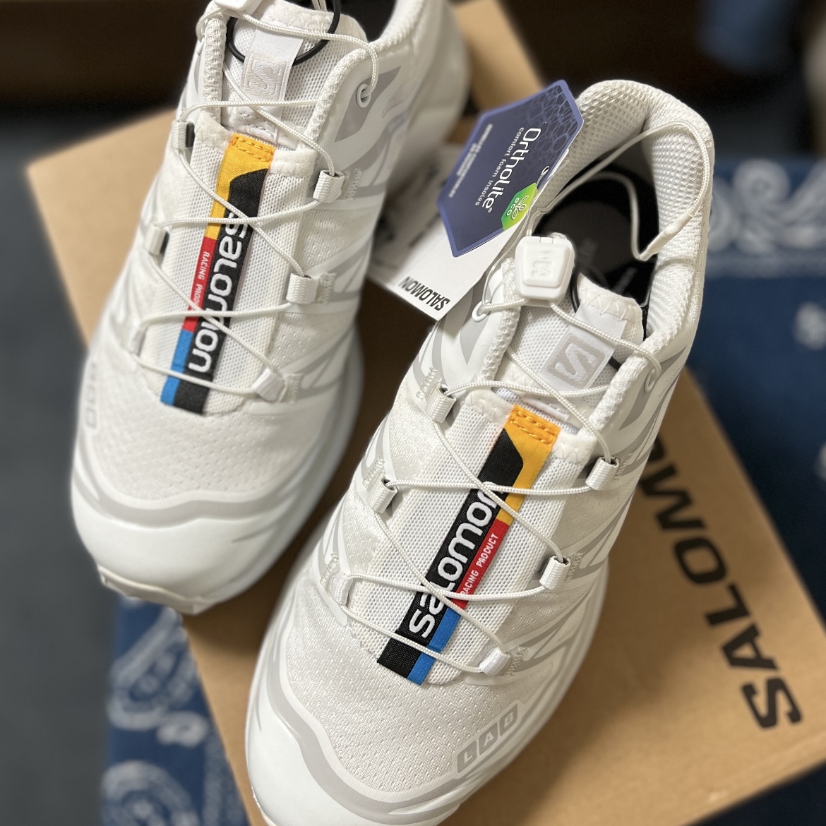 Salomon XT-6 ADV White 착용 스타일 - 3