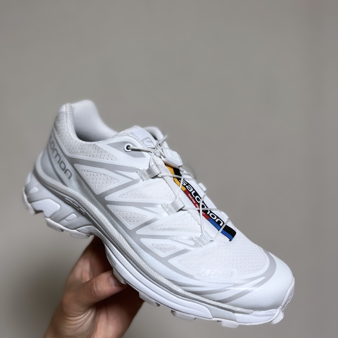 Salomon XT-6 ADV White 착용 스타일 - 5