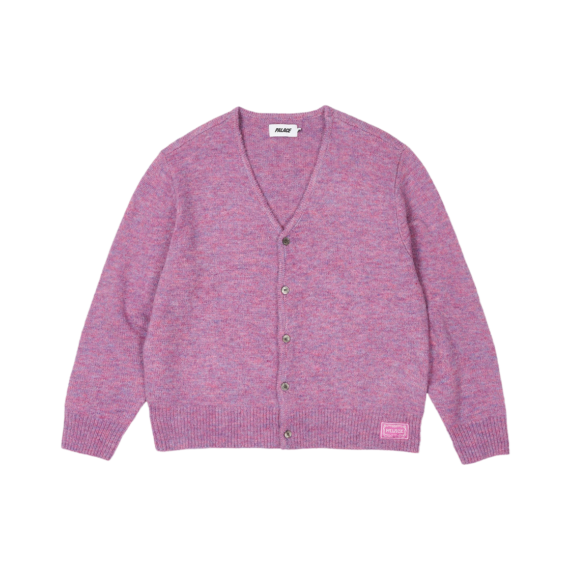 Palace Chill Cardigan Dahlia - 23FW 상세 이미지 1