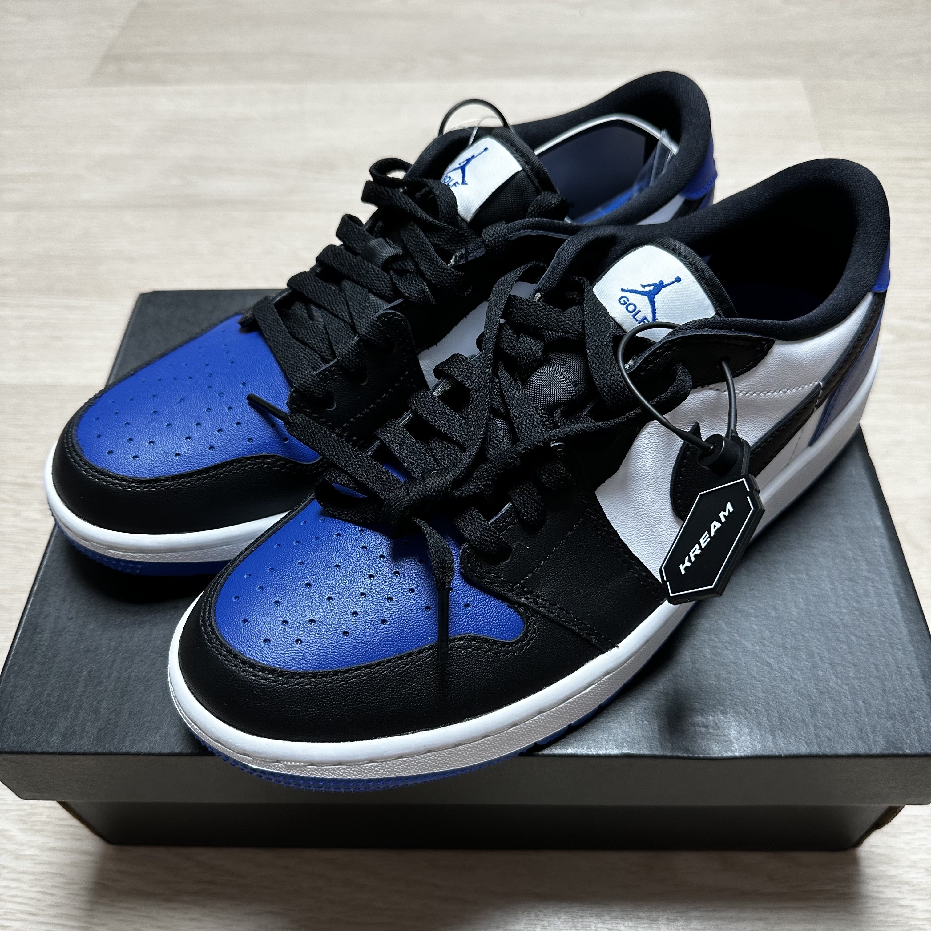 Jordan 1 Low Golf Sport Royal 착용 스타일 - 4