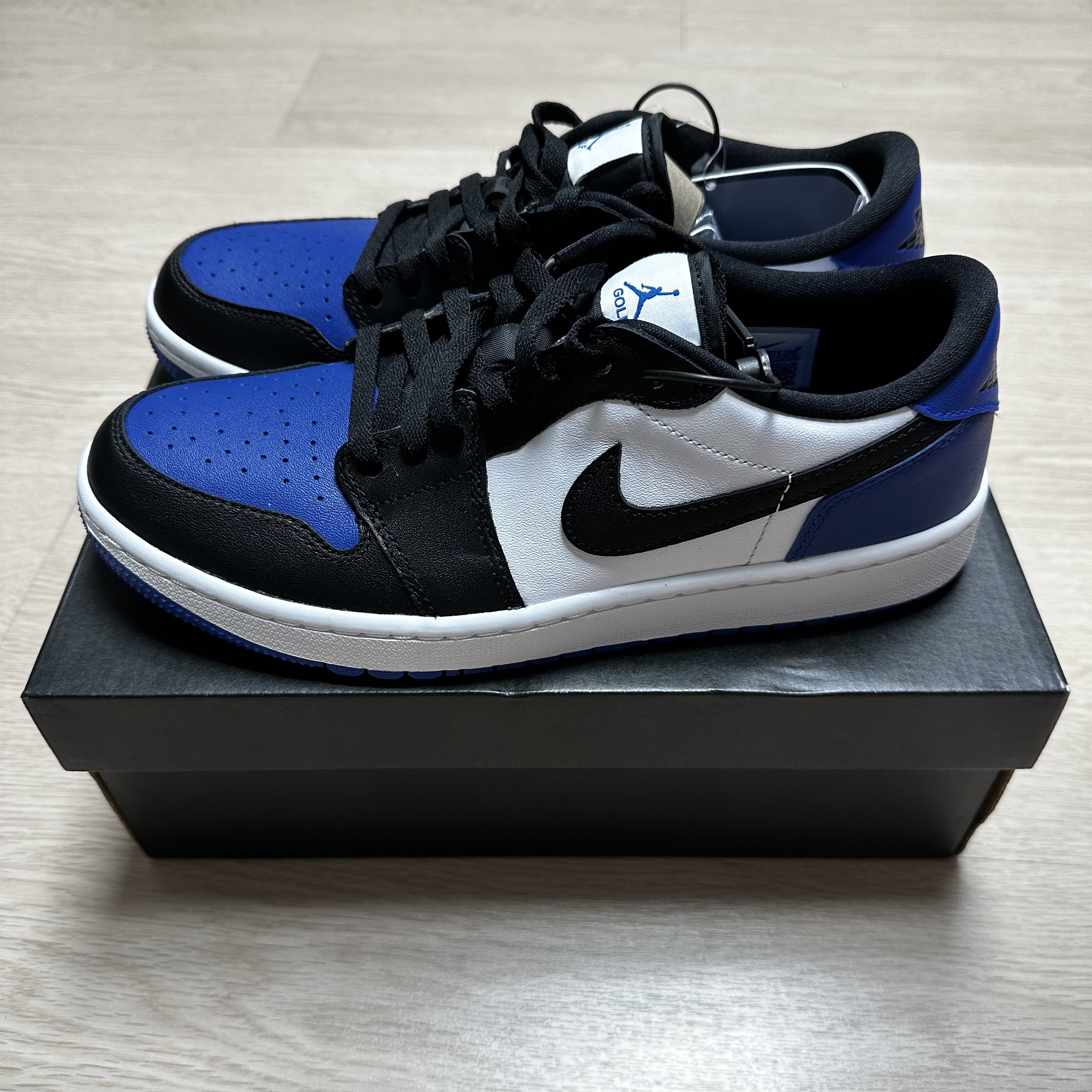 Jordan 1 Low Golf Sport Royal 착용 스타일 - 2