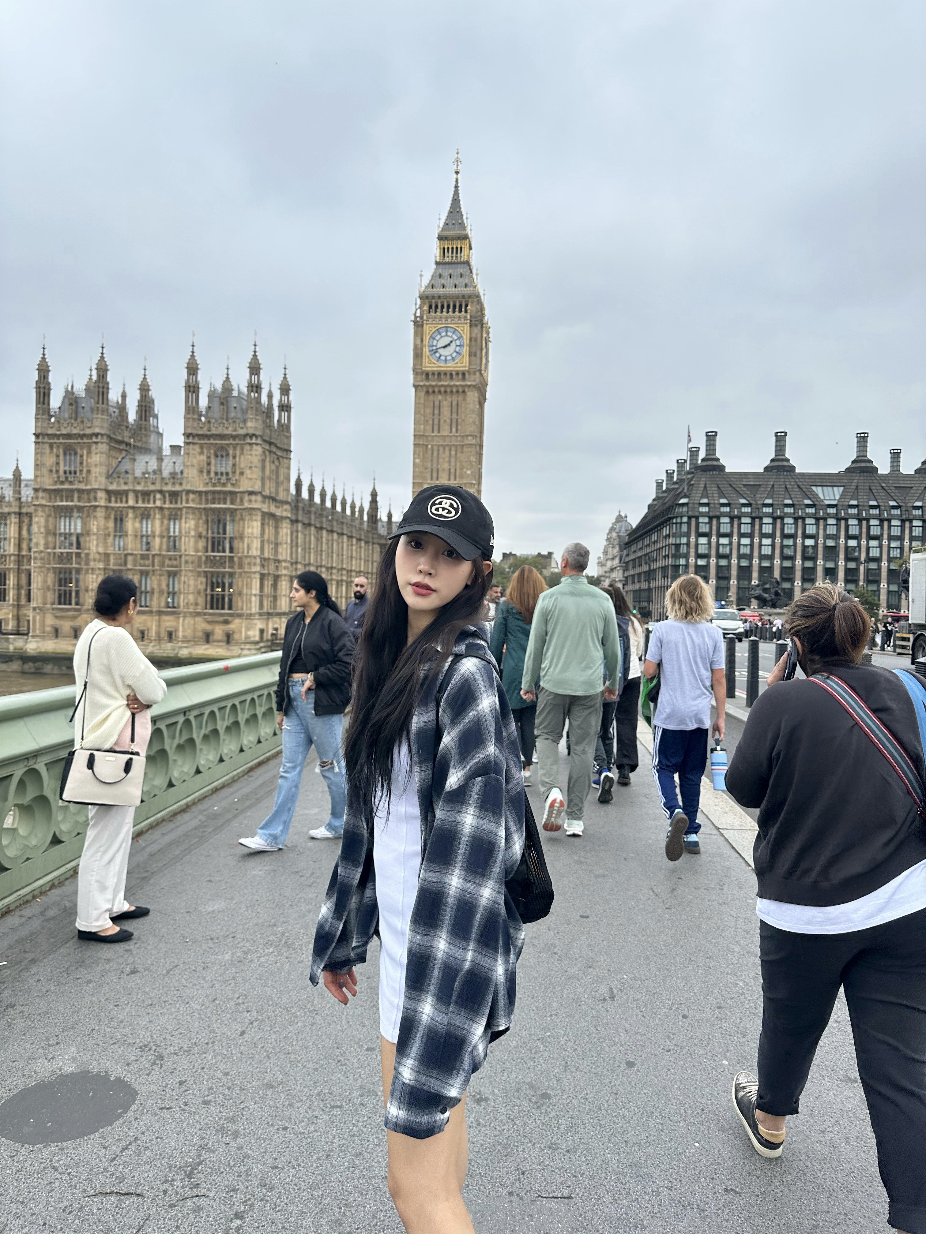 Stussy SS Link 9Twenty Cap Black 착용 스타일 - 4