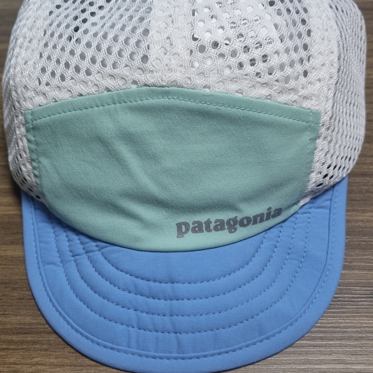 Patagonia Duckbill Cap Early Teal 착용 스타일 - 1
