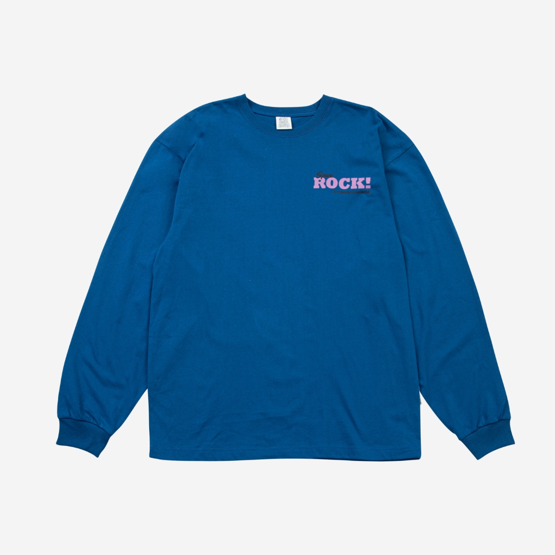 더바이닐하우스 락 롱슬리브 티셔츠 블루(Thevinylhouse Rock LS T-Shirt Blue) - 2
