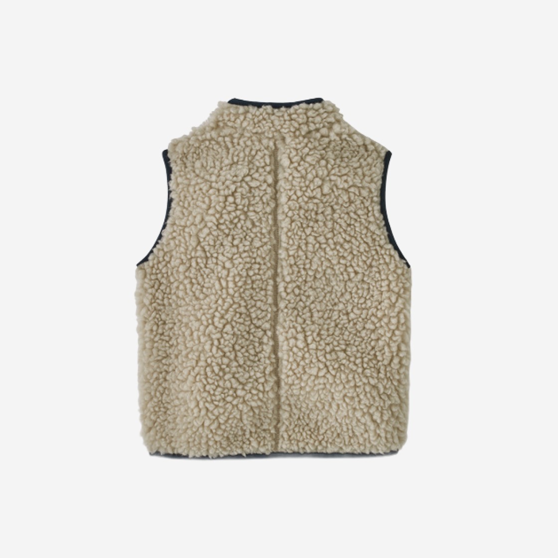 (Baby) Patagonia Retro-X Fleece Vest Natural New Navy 상세 이미지 2