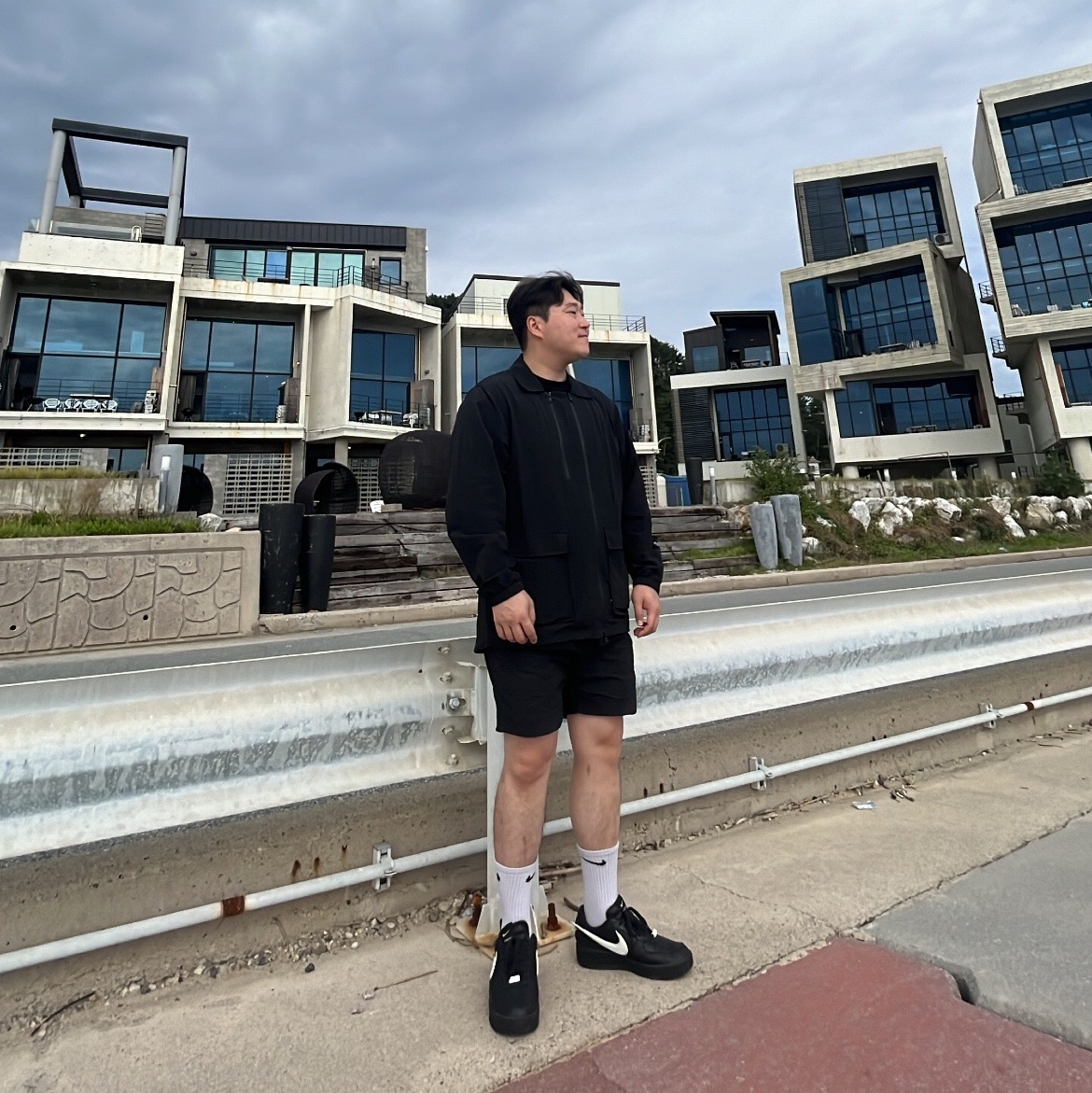 Nike x Ambush Air Force 1 Low SP Black 착용 스타일