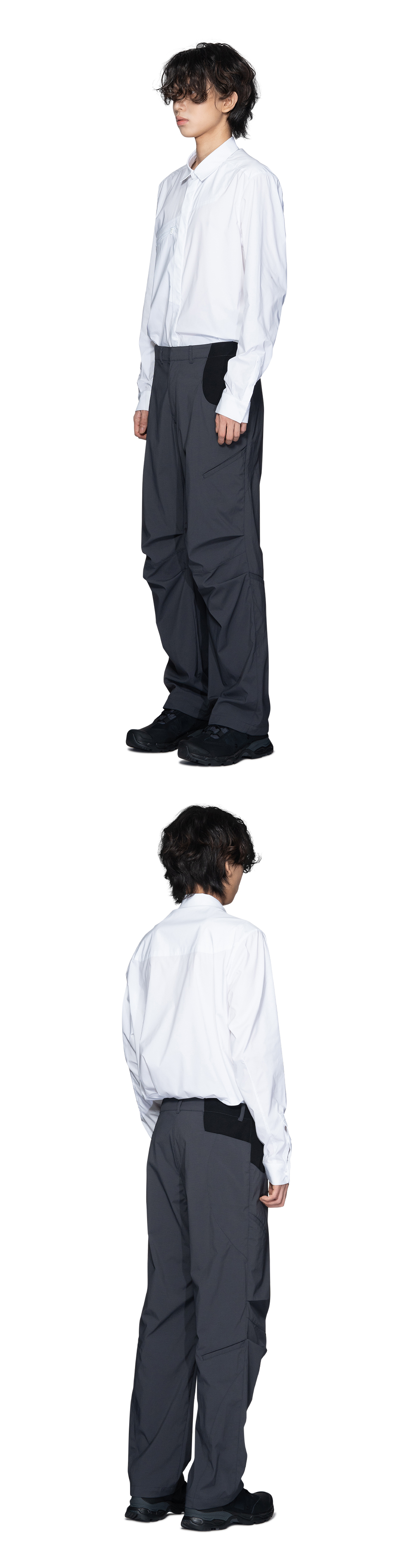 산산기어 이클립스 포켓 팬츠 블루 차콜 - 23FW | Sansan Gear 산산기어 이클립스 포켓 팬츠 블루 차콜 - 23FW | Sansan Gear