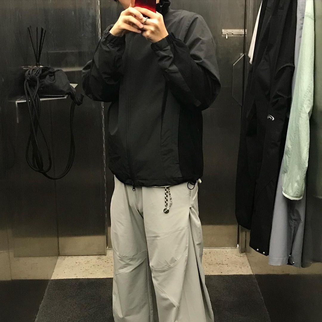 Art Of Field Balaclava Jacket Black 착용 스타일