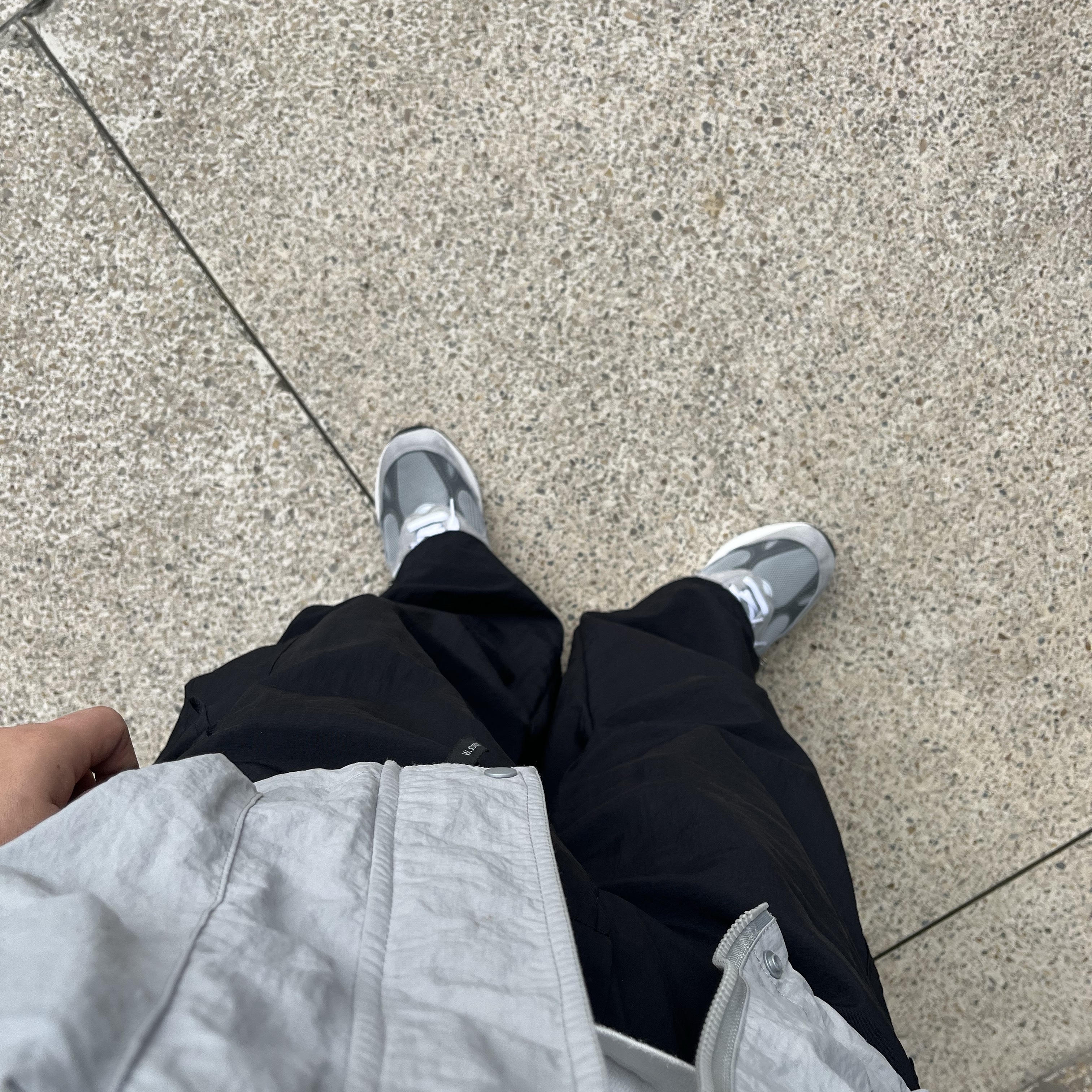 New Balance 993 Made in USA Grey - D Standard 착용 스타일