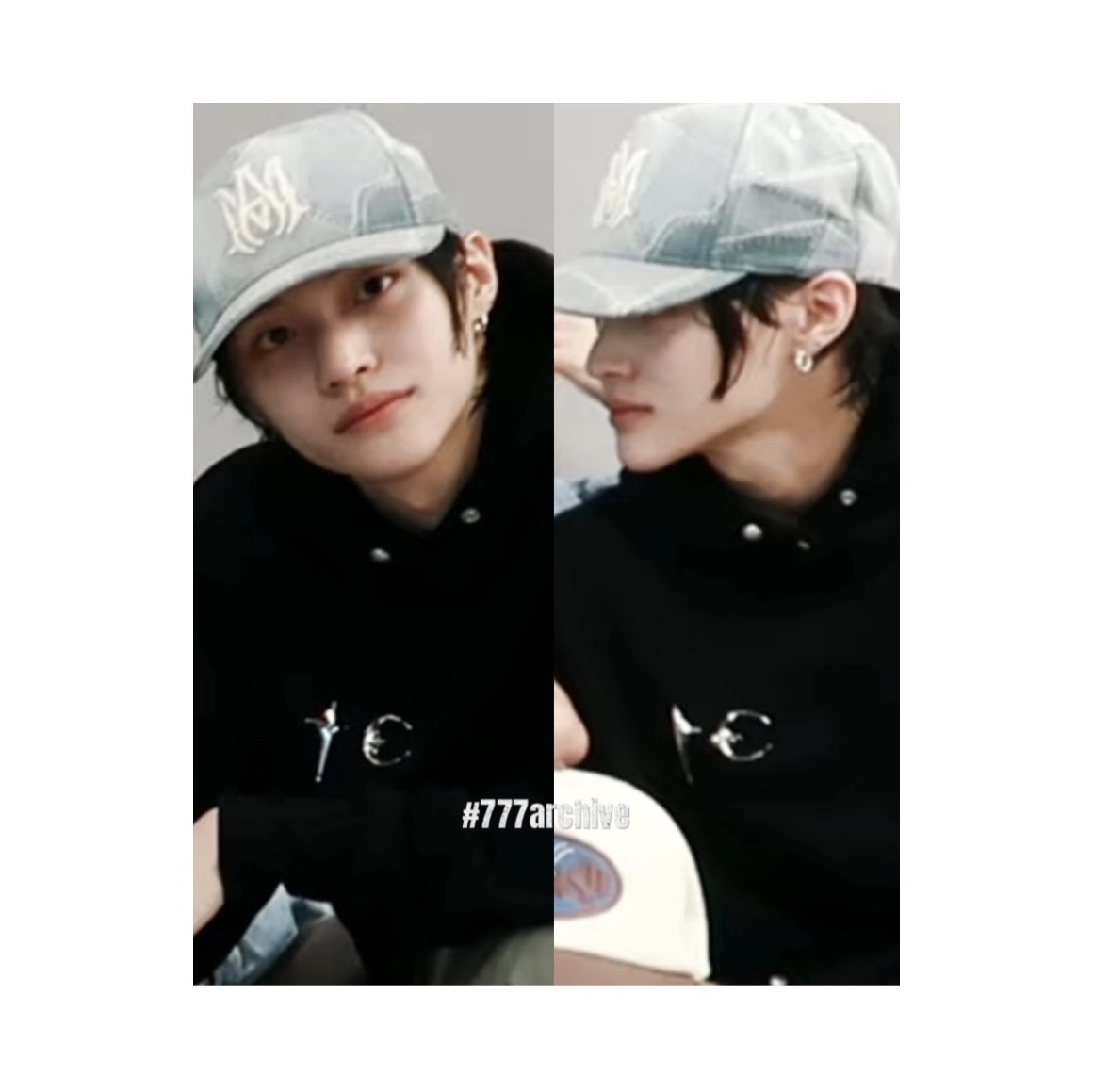 Thug Club Armor Hoodie Black 착용 스타일 - 2