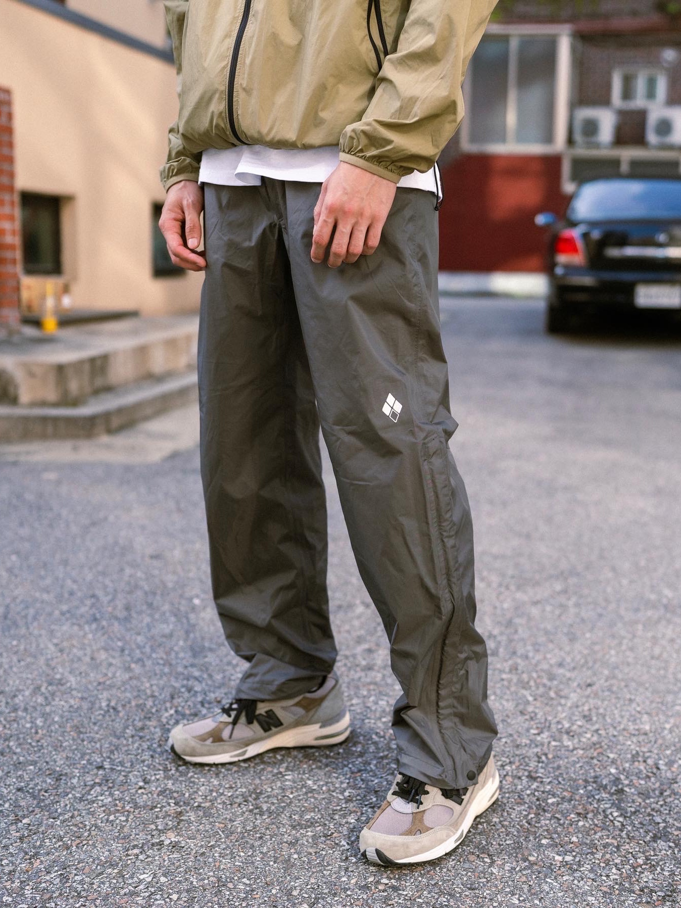 New Balance x JJJJound 991 Made in UK Grey 착용 스타일 - 4