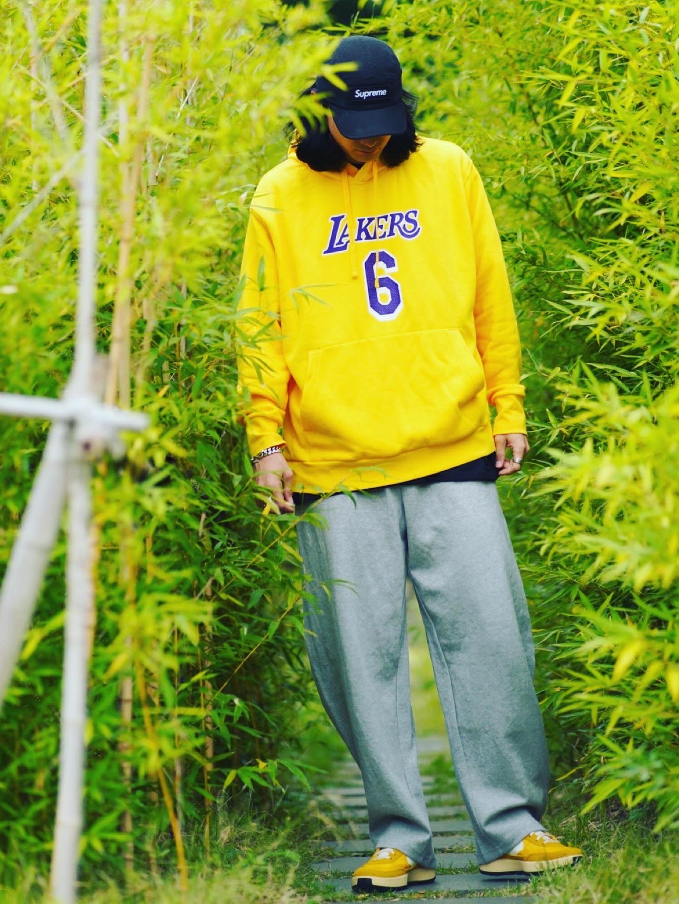 Supreme Military Camp Cap Black - 23SS, Nike x Tom Sachs General Purpose Shoe Archive 착용 스타일 - 2