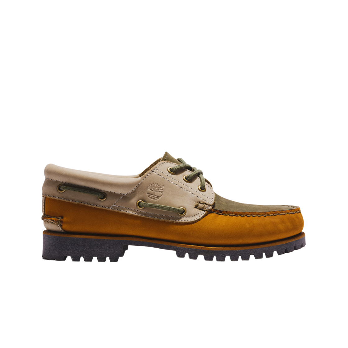 팀버랜드 3 아이 러그 보트 슈즈 위트 - 와이드(Timberland 3-Eye Lug Boat Shoes Wheat - Wide)