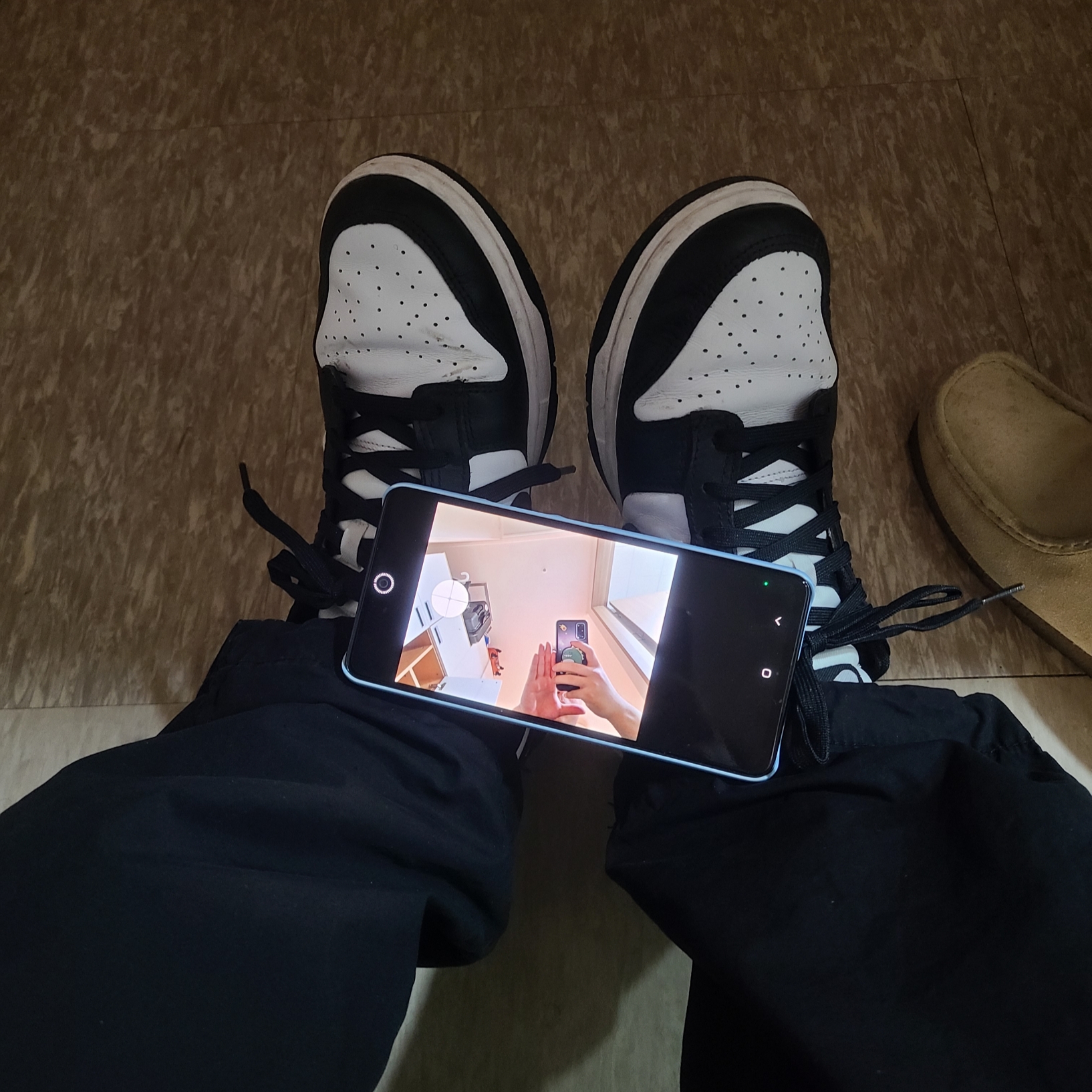 Nike Dunk Low Retro Black 착용 스타일