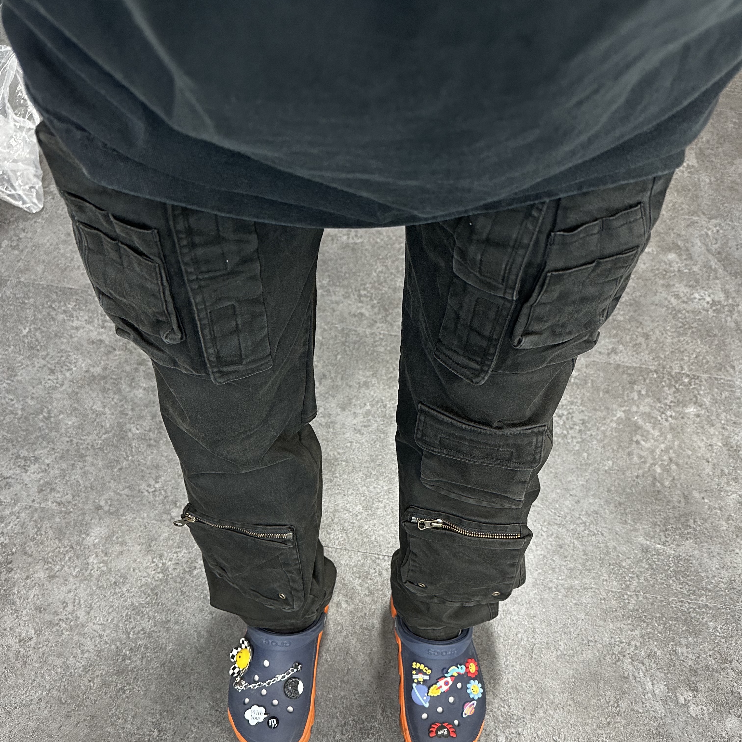 Undermycar Alghul Vintage Tactic Cargo Pants After Dark - 23SS 착용 스타일 - 1