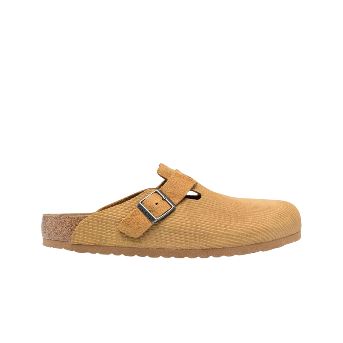 버켄스탁 보스턴 스웨이드 엠보스 코듀로이 코크 브라운 - 레귤러