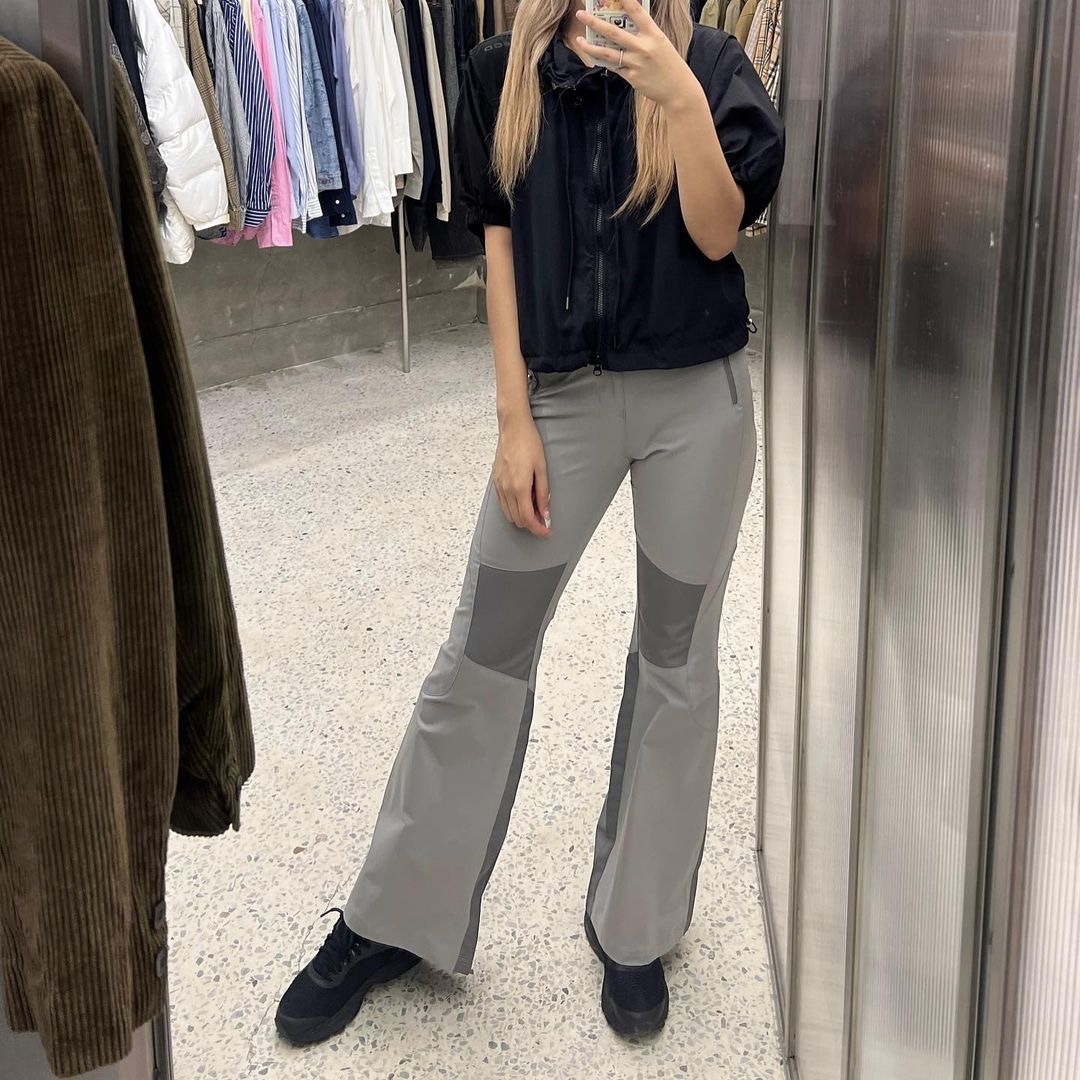 Art of Field Boots Cut Pants Light Gray, Art of Field Boots Cut Pants Dark Gray 착용 스타일