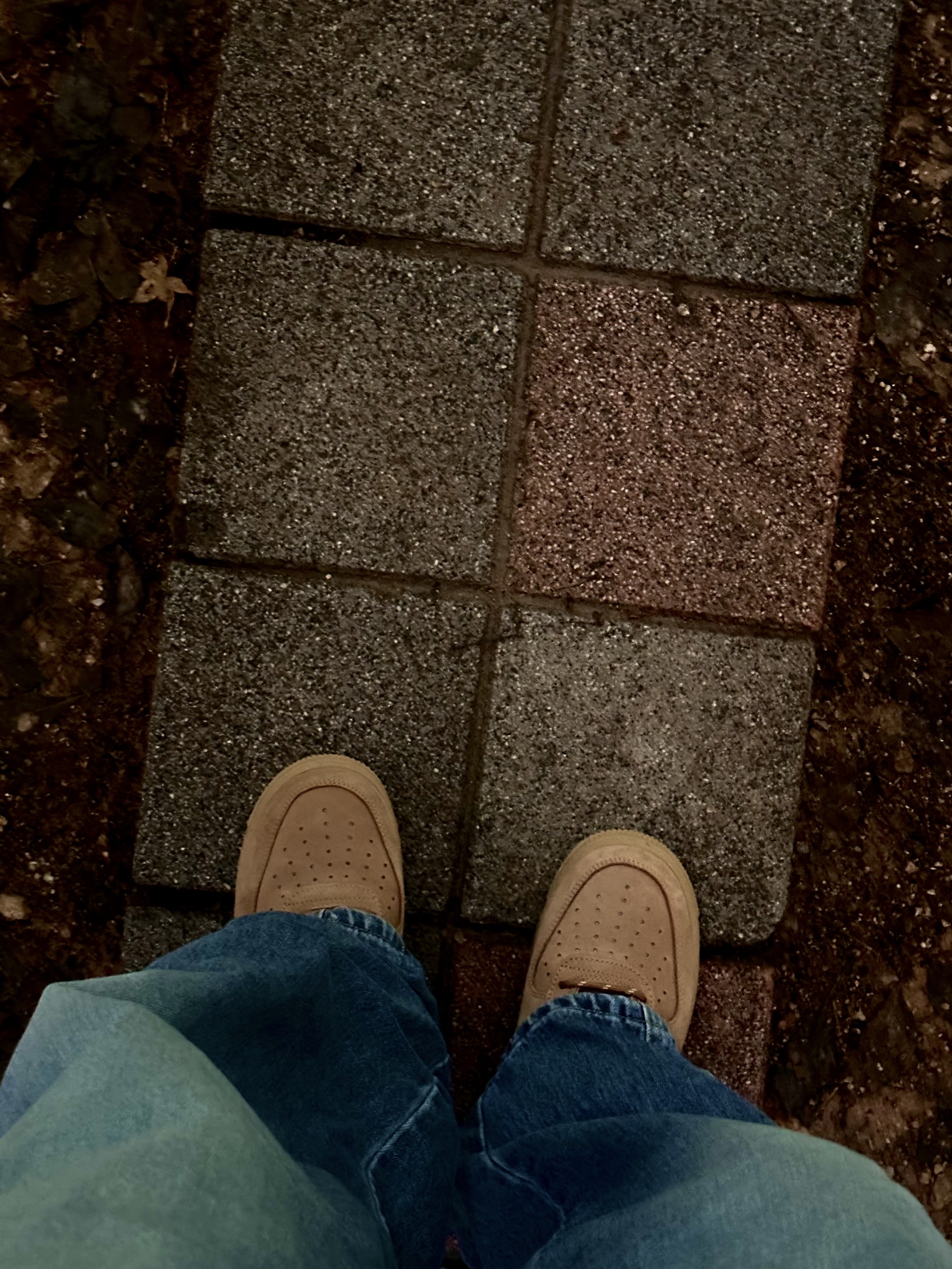 Nike Air Force 1 '07 WB Flax 착용 스타일