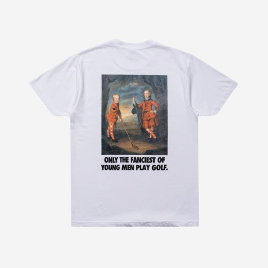 말본 골프 x 언디핏 리갈 스포츠 티셔츠 화이트