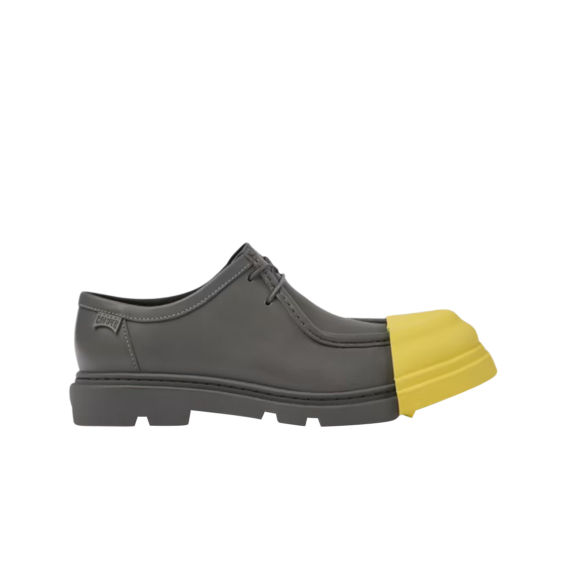 (W) 캠퍼 정션 리스폰서블리 레이즈드 레더 그레이((W) Camper Junction Responsibly Raised Leather Gray) - 1