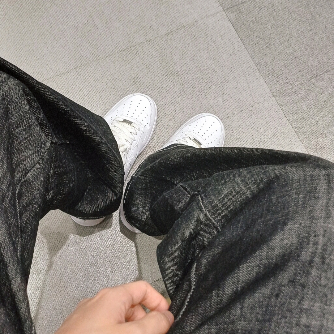 Nike Air Force 1 '07 Low White 착용 스타일