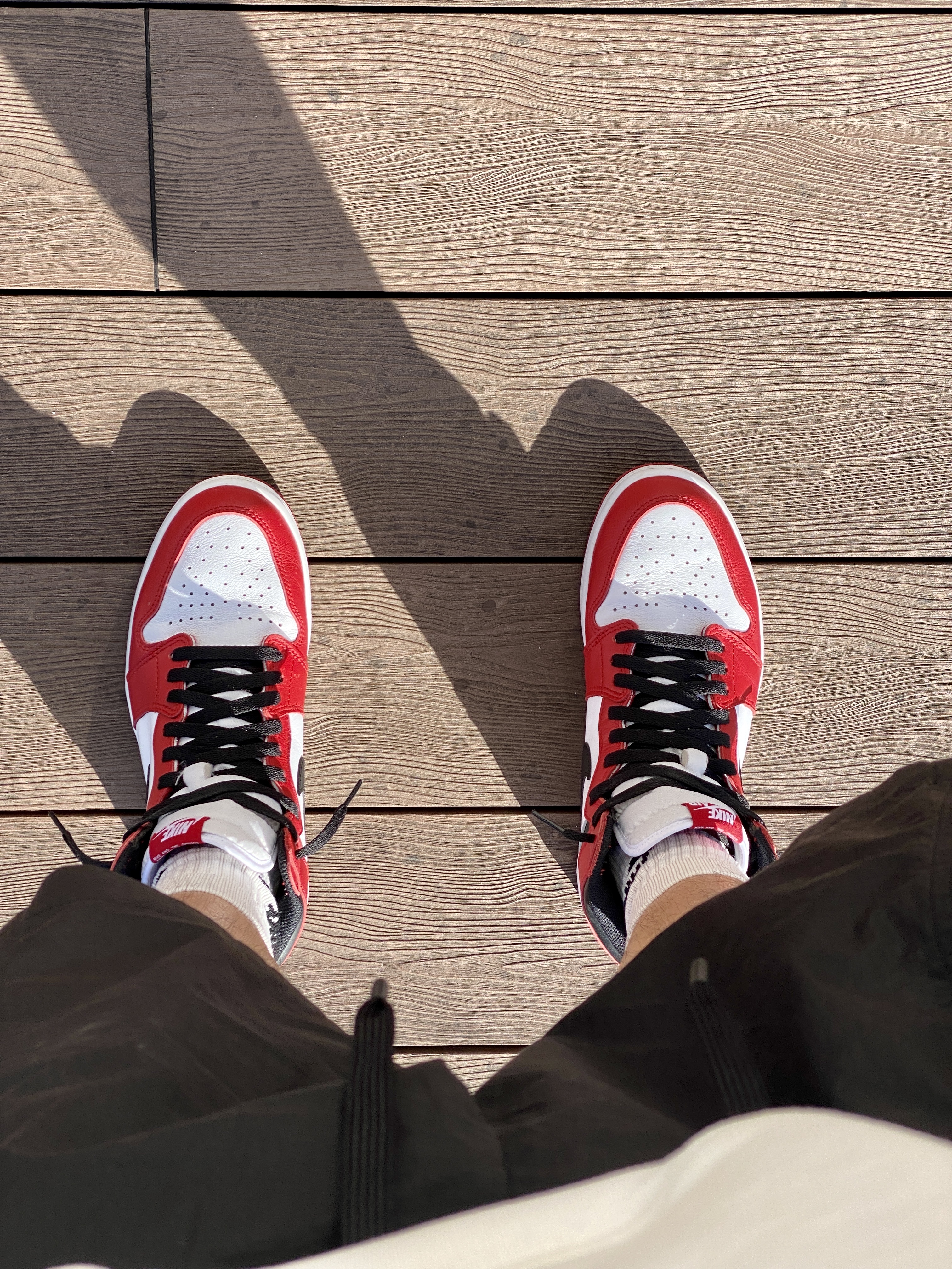 Jordan 1 Retro High OG Chicago 2015 착용 스타일 - 2