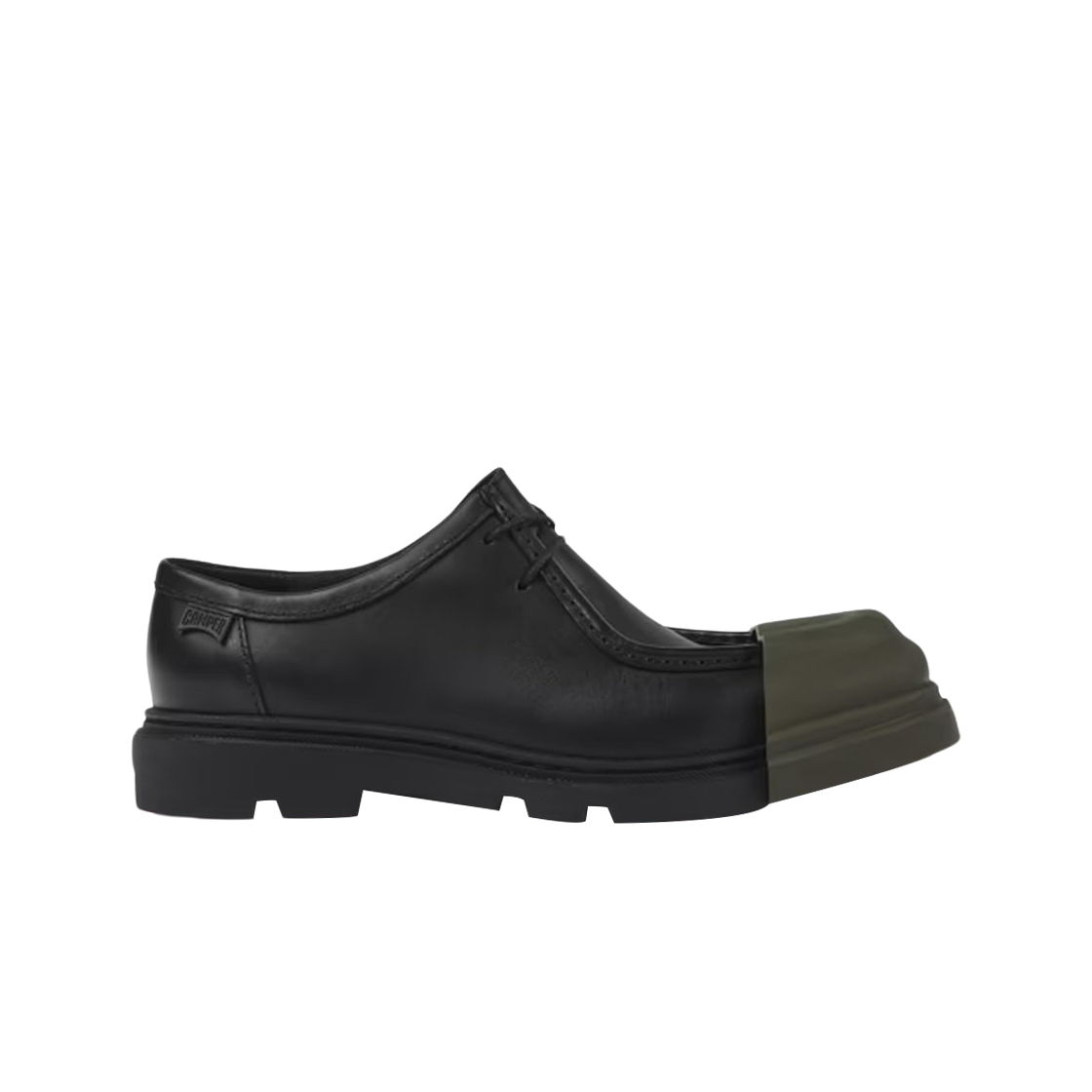 (W) 캠퍼 정션 리스폰서블리 레이즈드 레더 블랙((W) Camper Junction Responsibly Raised Leather Black) - 1