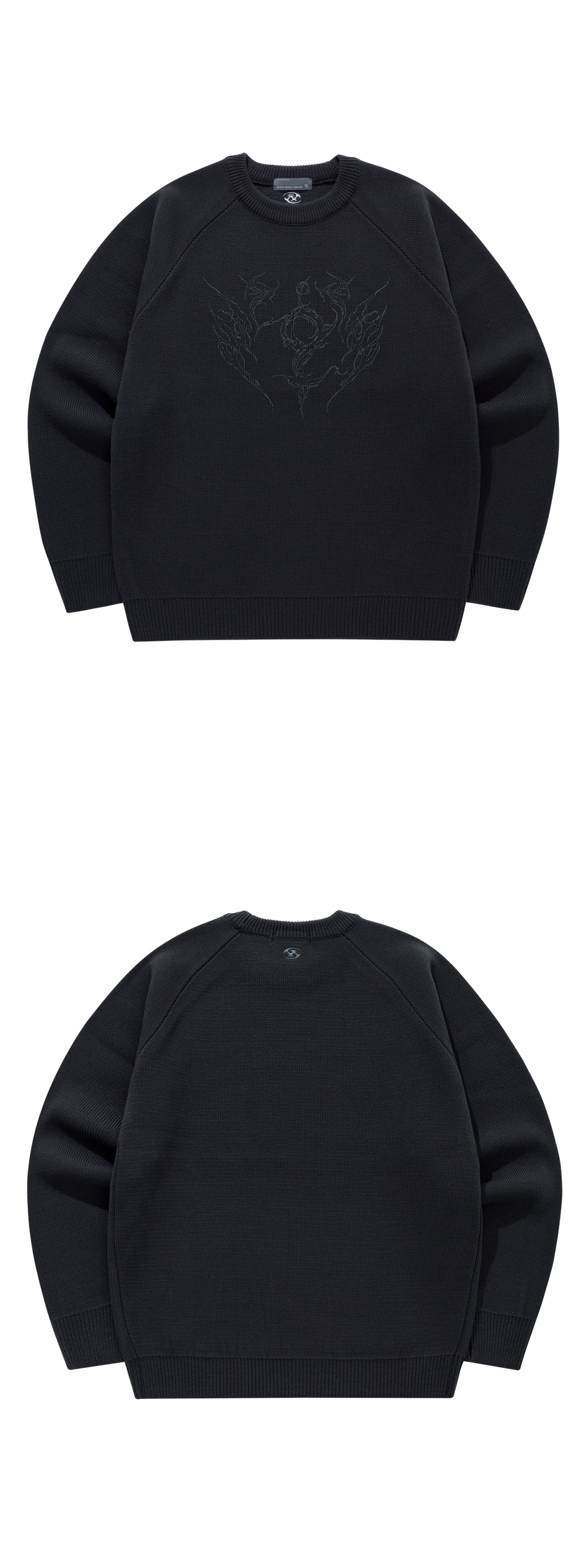 SANSANGEAR】 23FW PYRO KNIT : CHARCOAL SAN SAN GEAR] 23FW PYRO