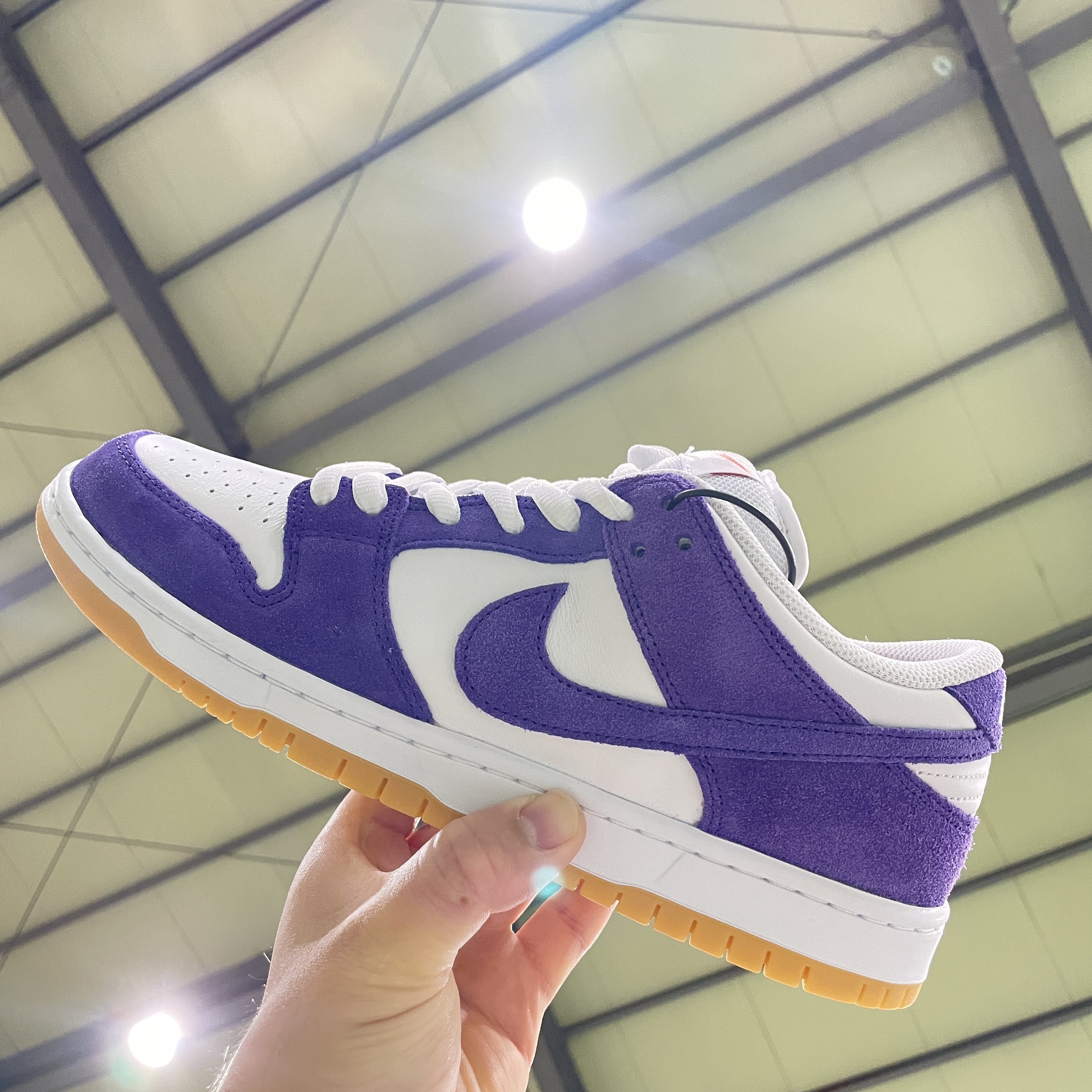 Nike Dunk Low Pro SB Court Purple 착용 스타일