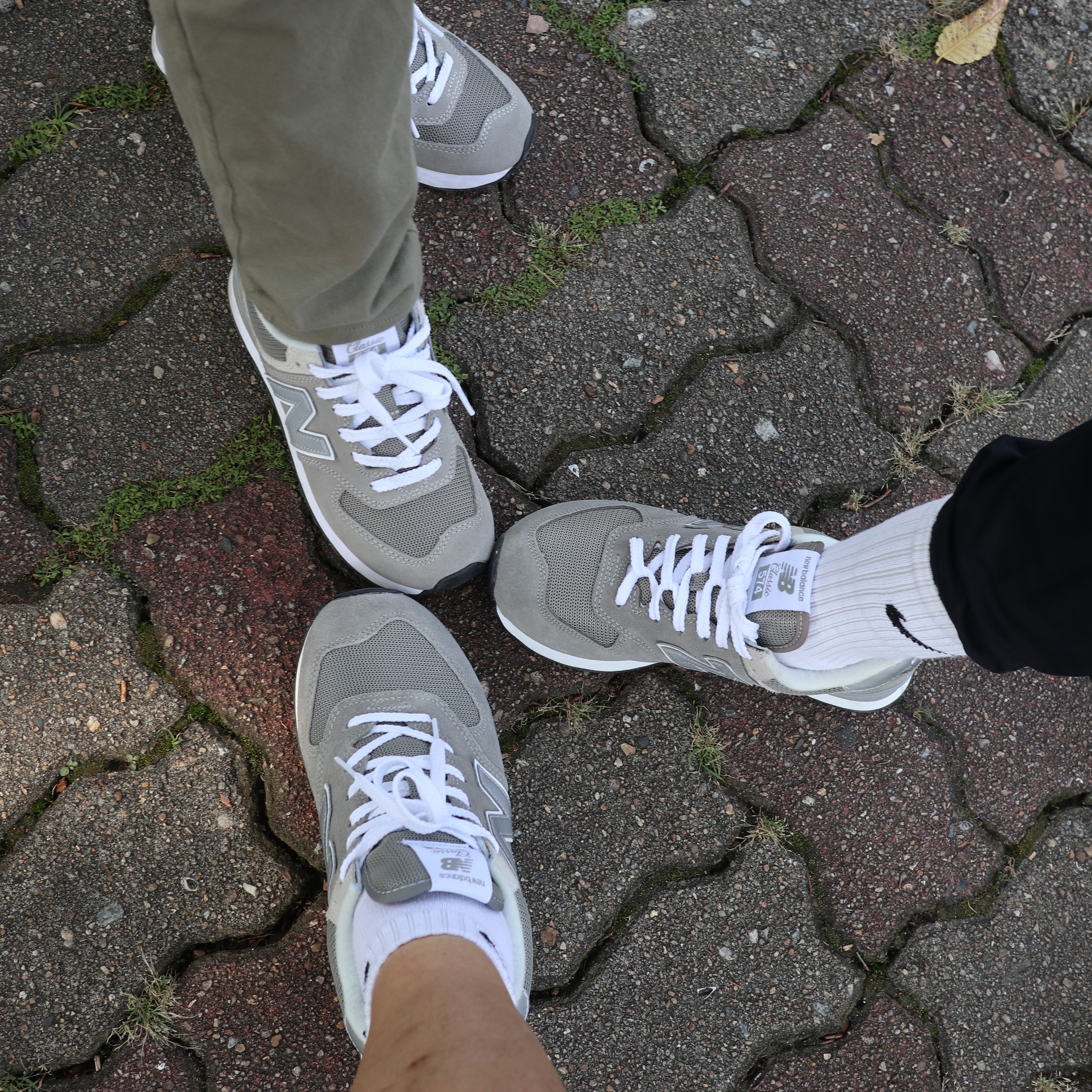 New Balance 574 Worn By Anyone Grey - D Standard, New Balance 574 Grey - 2E Wide 착용 스타일