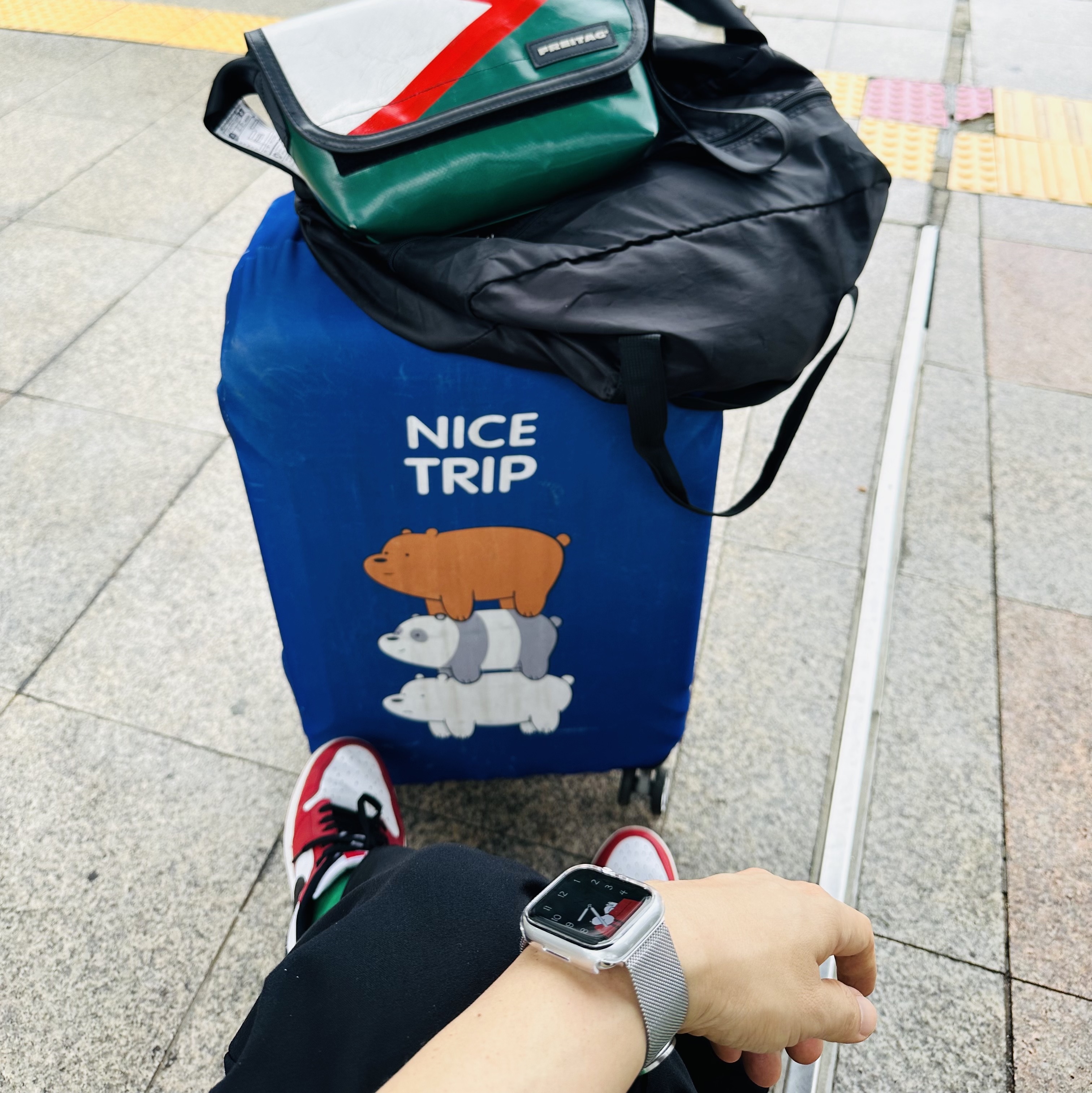 Jordan 1 Low Golf Chicago 착용 스타일
