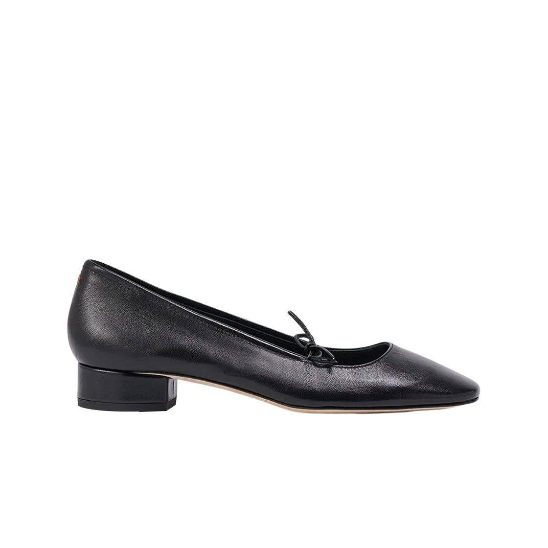 (W) 에이디 다리야 발레리나 플랫 블랙 나파((W) Aeyde Darya Ballerina Flat Black Nappa)