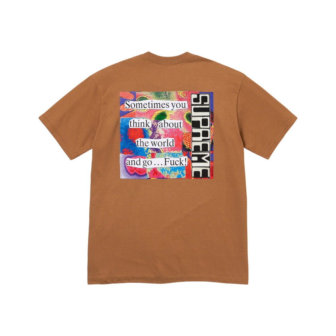 Supreme Static T-Shirt Light Brown - 23FW 상세 이미지 1