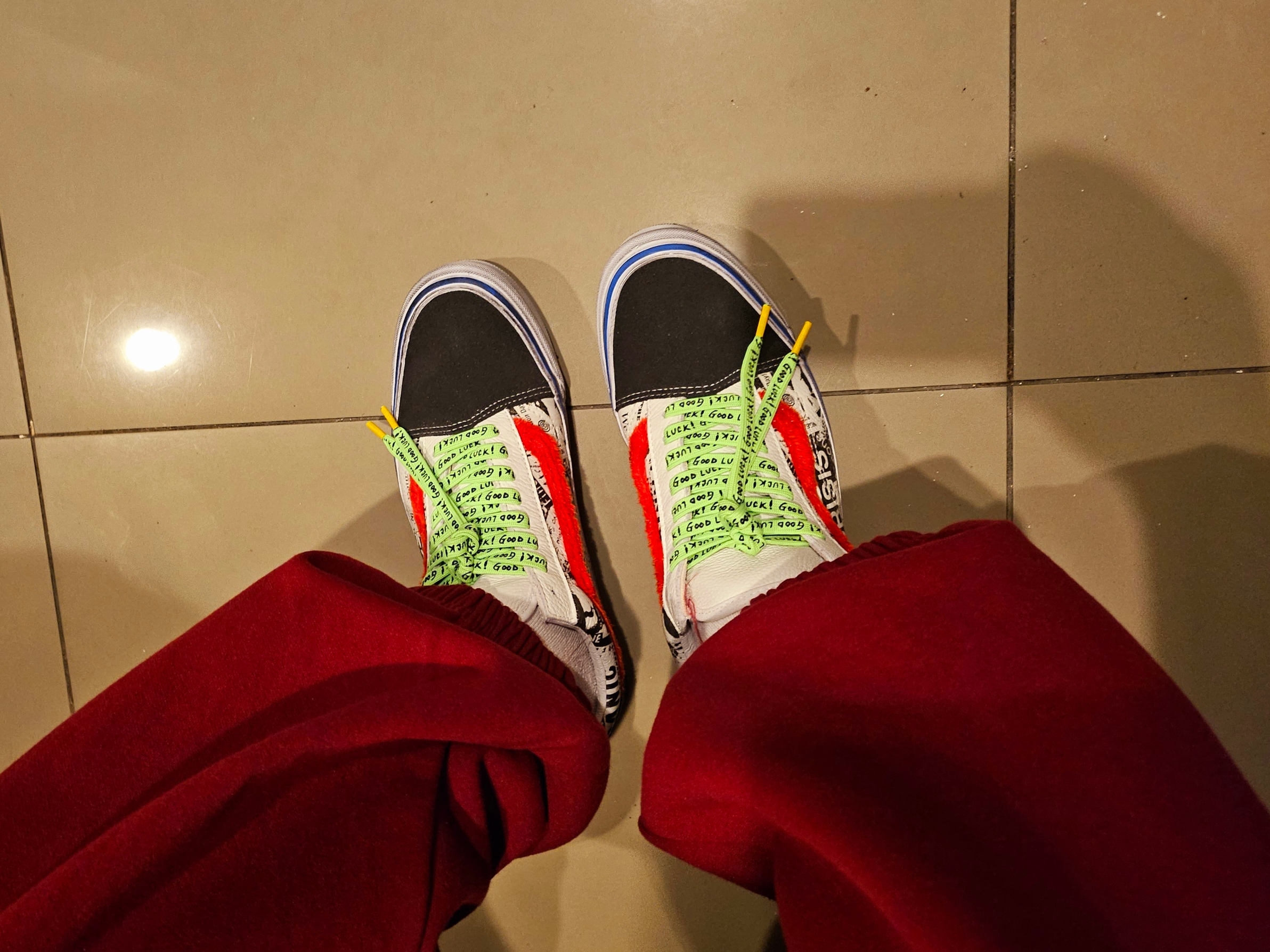 Vans Vault x Gallery Dept. OG Old Skool LX 착용 스타일 - 2