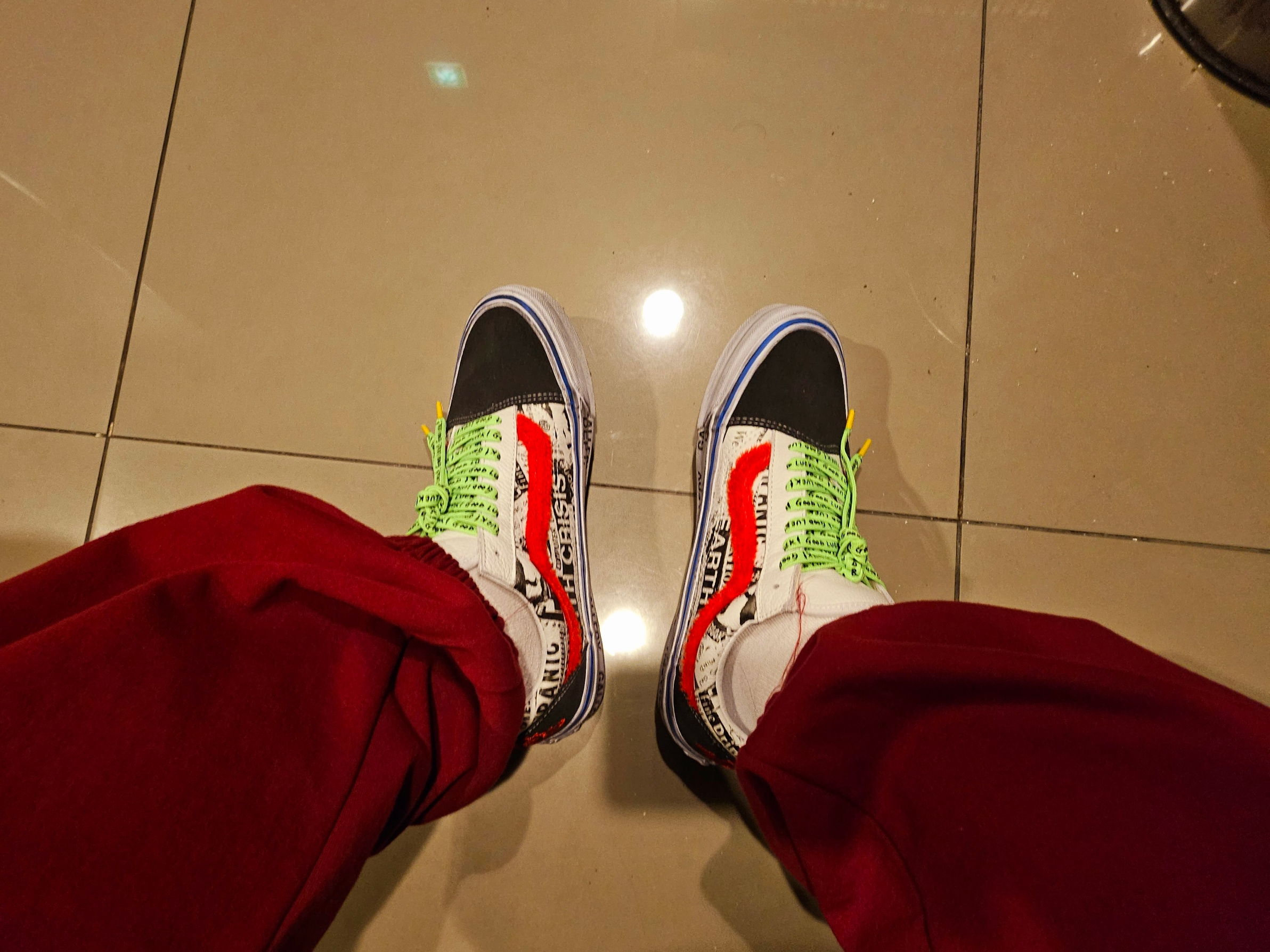 Vans Vault x Gallery Dept. OG Old Skool LX 착용 스타일 - 1