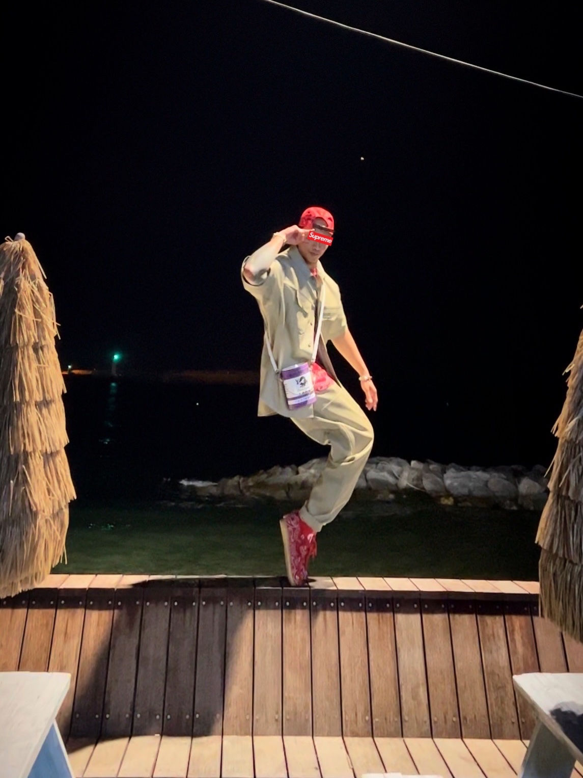 Supreme Bandana Camp Cap Red - 21SS, Supreme Small Box T-Shirt Red Bandana - 21SS ์ฐฉ์ฉ ์คํ์ผ - 3