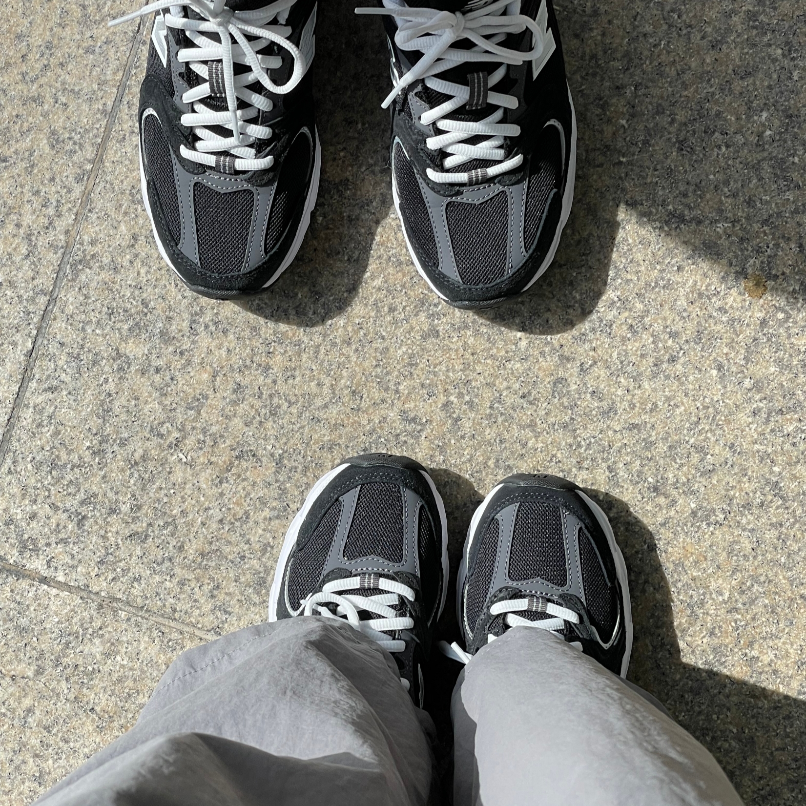 New Balance 530 Classic Black 착용 스타일